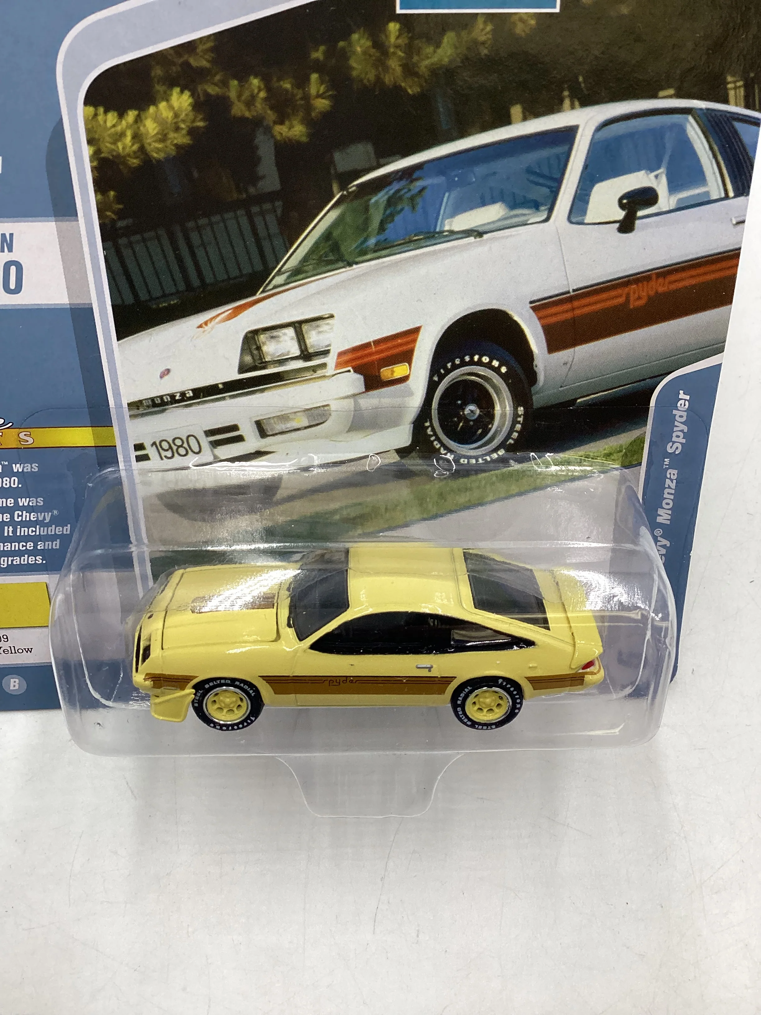 Johnny Lightning Classic Gold Collection Chevrolet 1980 Chevy Monza Spyder 228C - Image 6