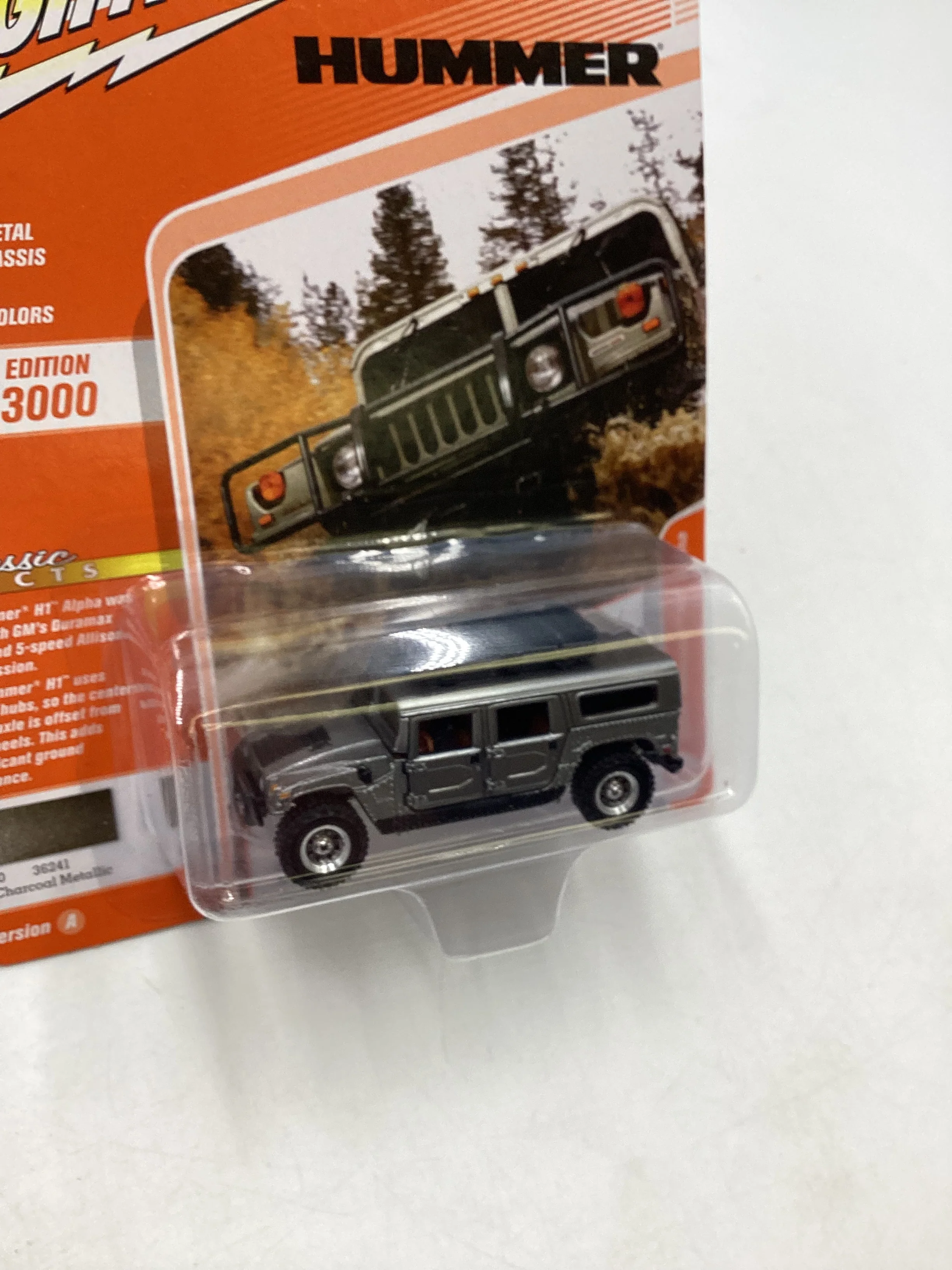 Johnny Lightning Classic Gold Collection Silver 2006 Hummer H1 Alpha 223D - Image 5
