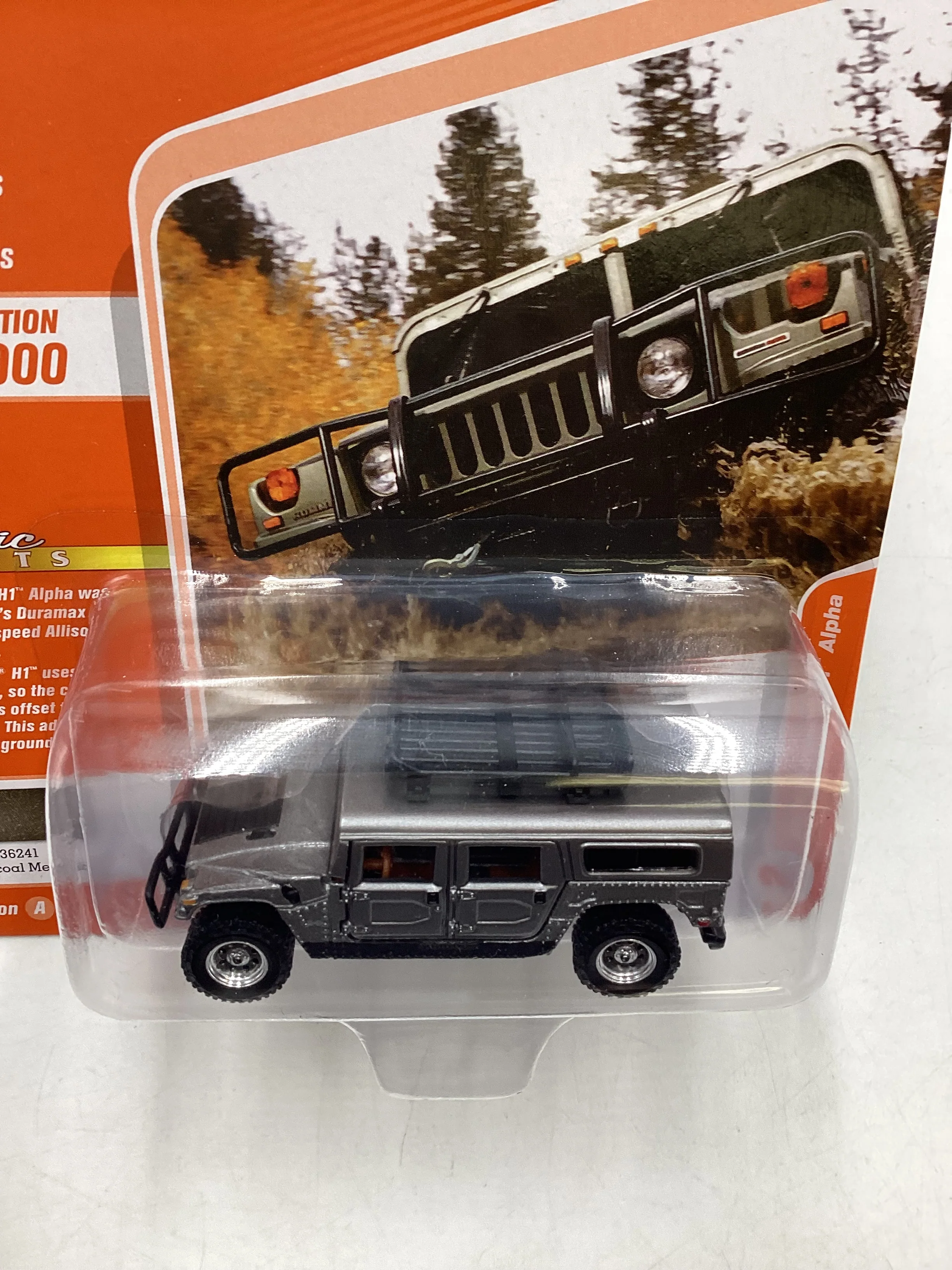 Johnny Lightning Classic Gold Collection Silver 2006 Hummer H1 Alpha 223D - Image 6