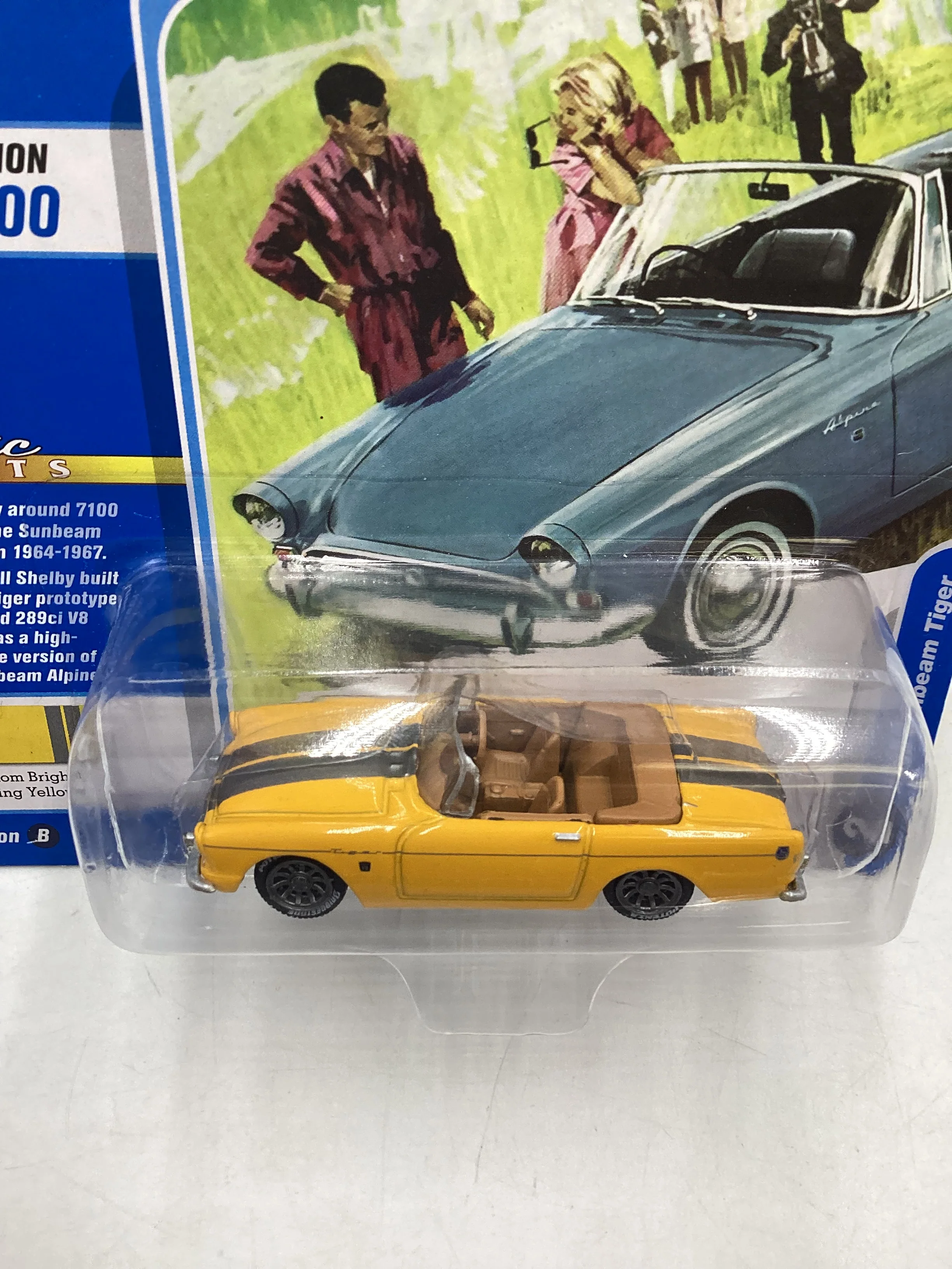 Johnny Lightning Classic Gold Collection Sunbeam 1965 Sunbeam Tiger 228D - Image 6