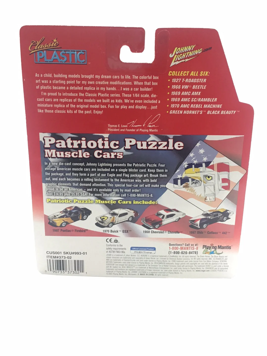 Johnny lightning Classic Plastic 1970 AMC Rebel The Machine 1970 hot rebel TT2 - Image 6