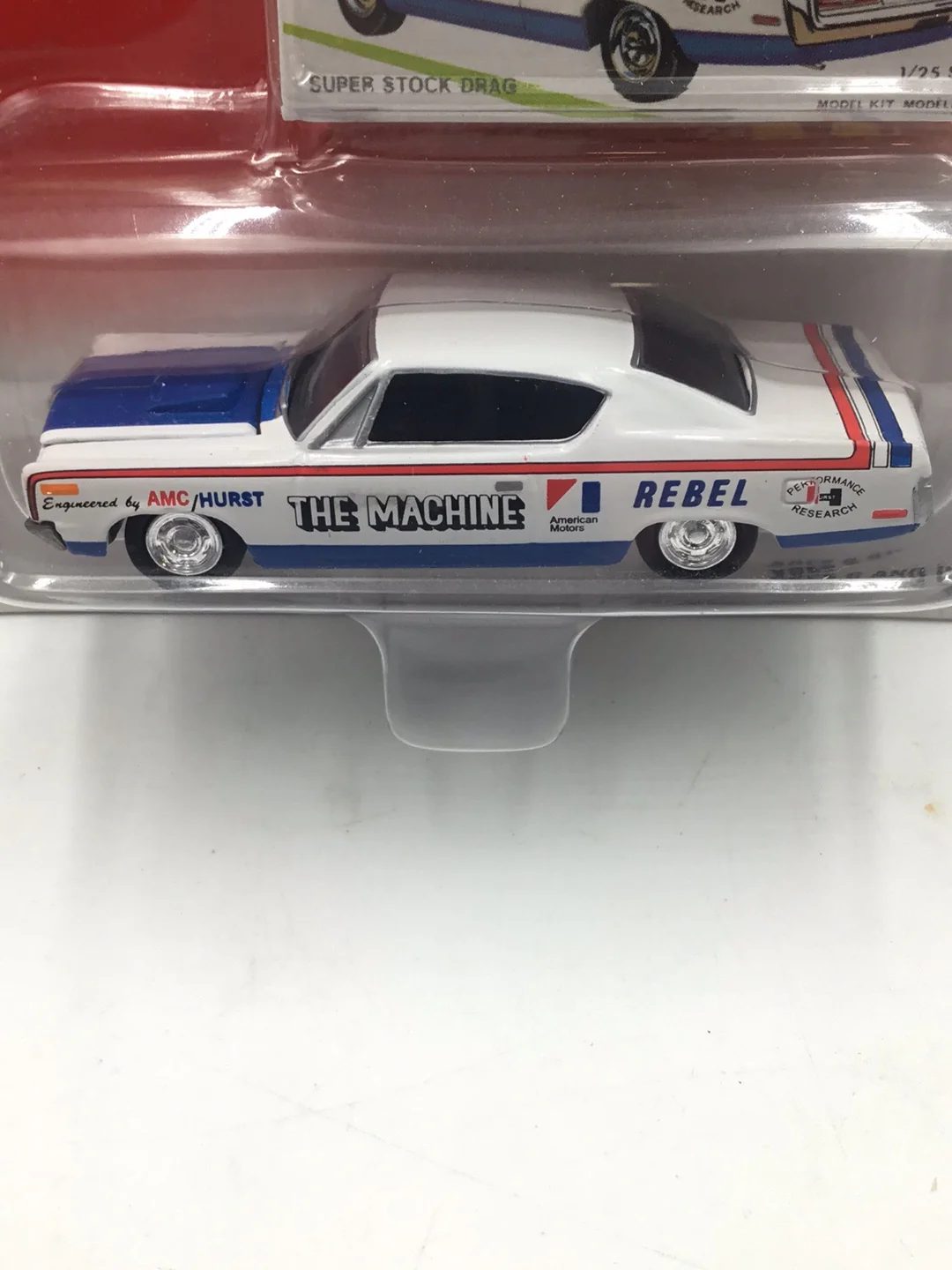 Johnny lightning Classic Plastic 1970 AMC Rebel The Machine 1970 hot rebel TT2 - Image 2