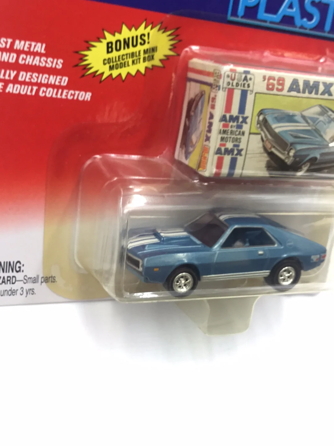 Johnny lightning Classic Plastic 69 AMX 210E - Image 3