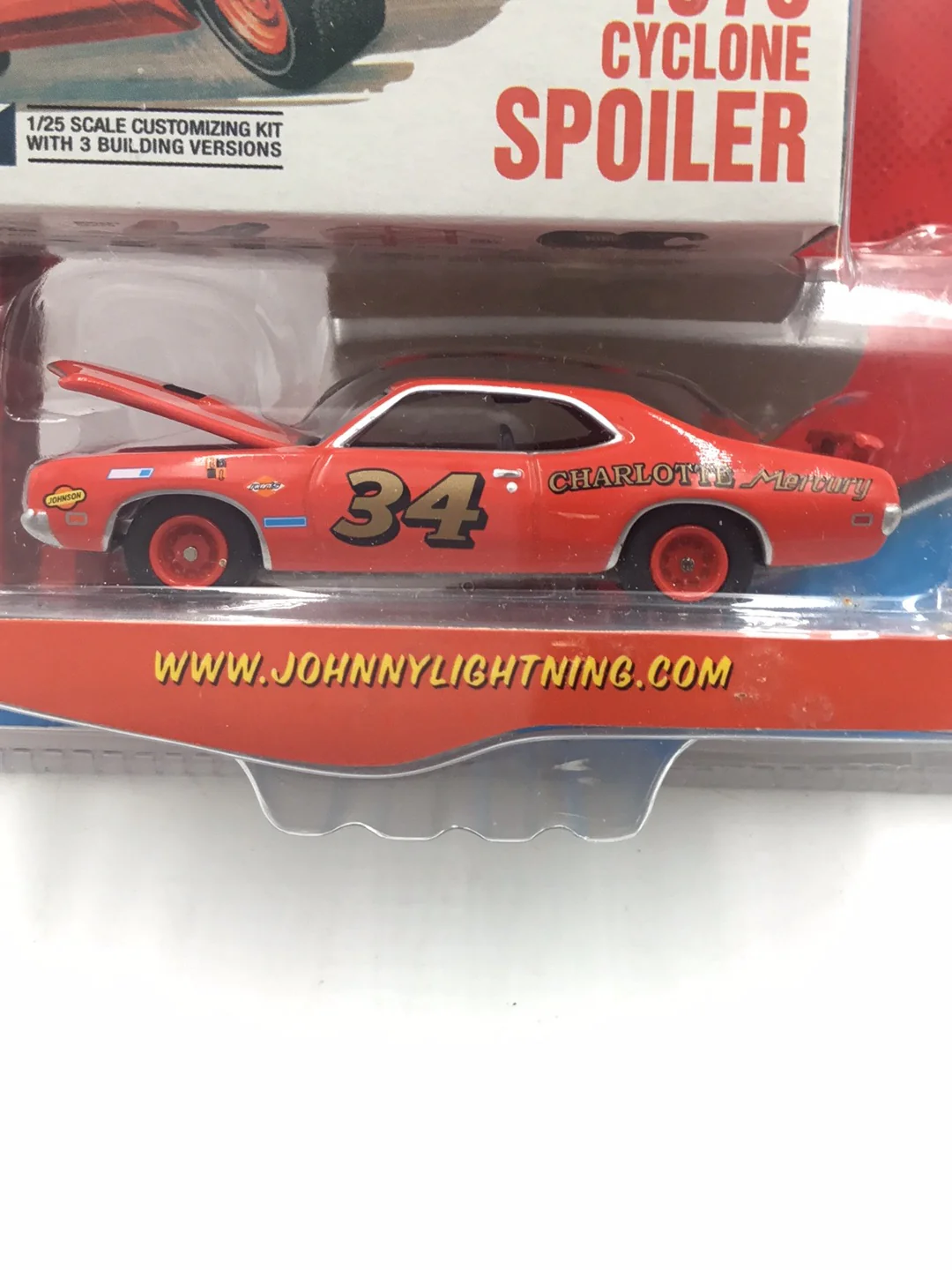 Johnny lightning Classic Plastic 70 Mercury Cyclone Spoiler NN1 - Image 2