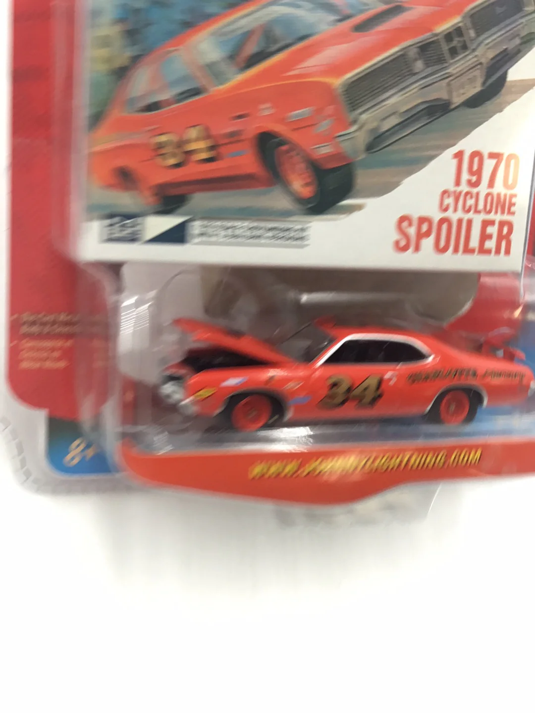 Johnny lightning Classic Plastic 70 Mercury Cyclone Spoiler NN1 - Image 3