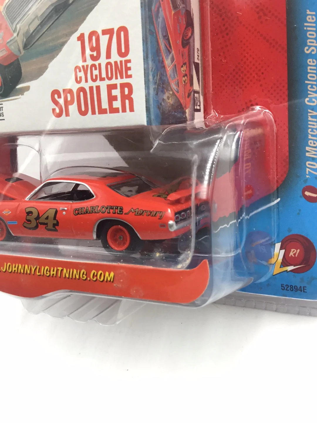 Johnny lightning Classic Plastic 70 Mercury Cyclone Spoiler NN1 - Image 4