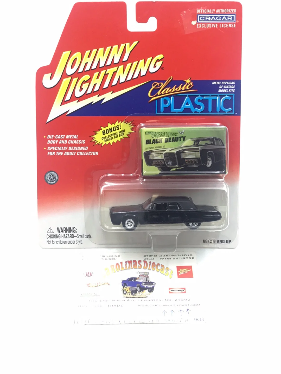 Johnny lightning Classic Plastic Black Beauty PP6
