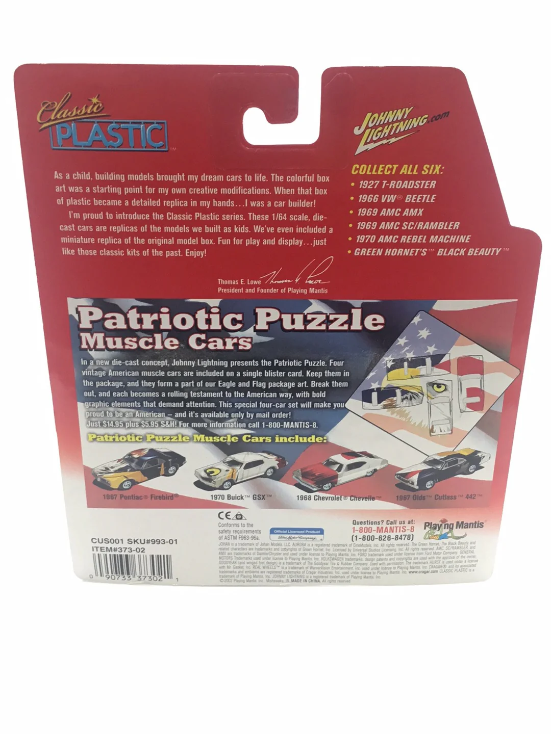 Johnny lightning Classic Plastic SC/Rambler TT2 - Image 5