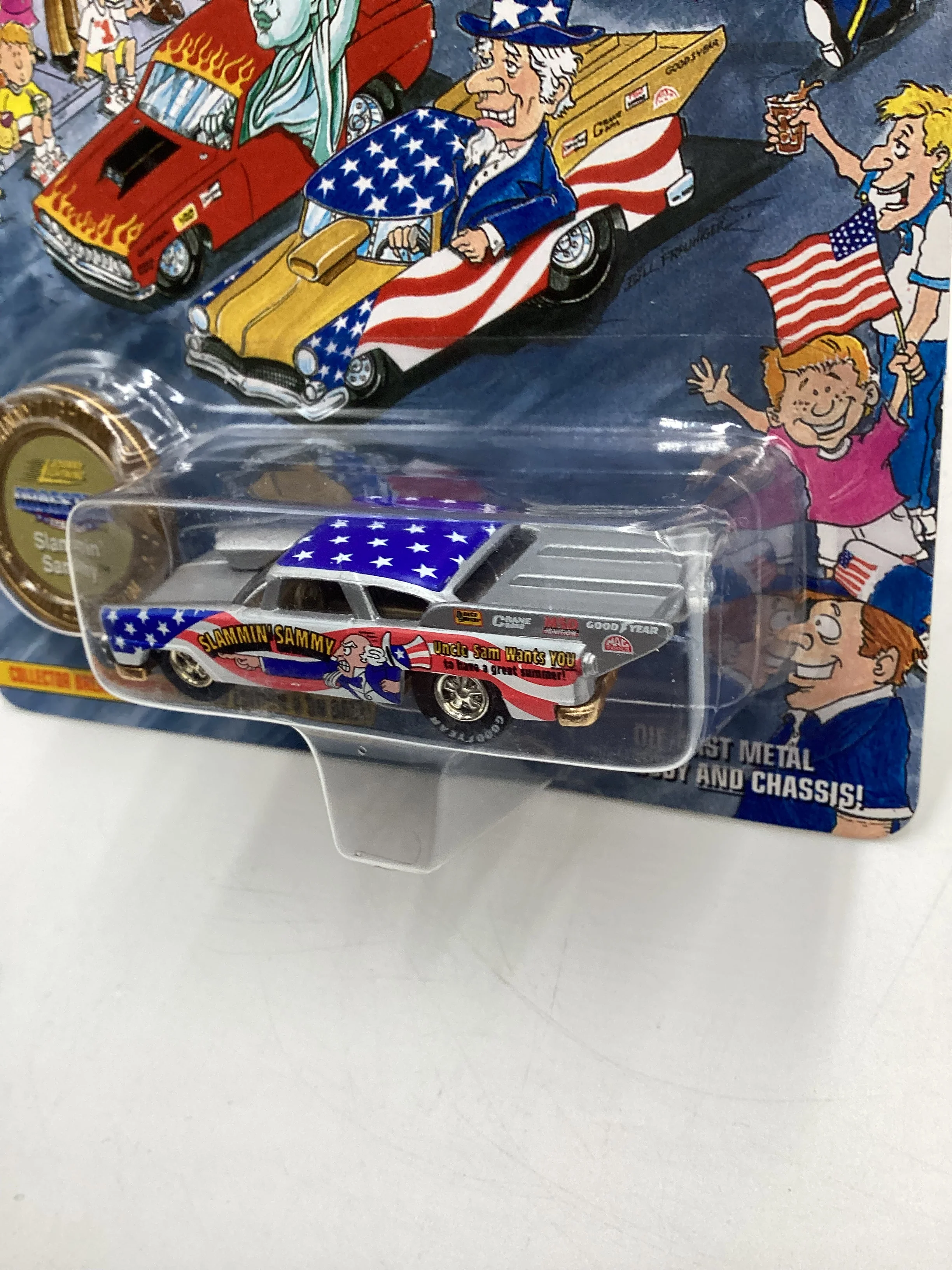 Johnny Lightning Dragsters U.S.A #9218/15000 Slammin Sammy Silver 186C - Image 4