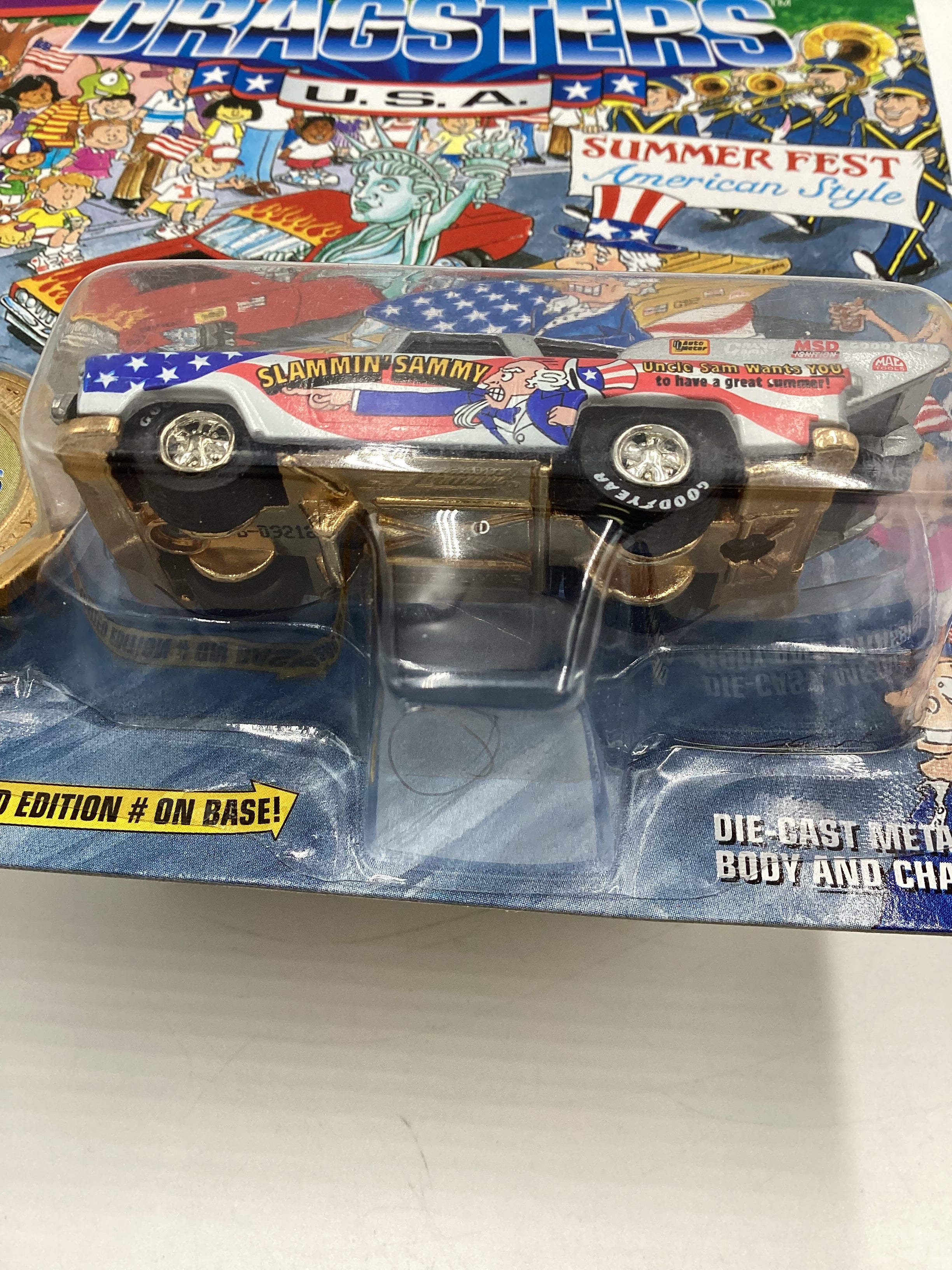 Johnny Lightning Dragsters U.S.A #9218/15000 Slammin Sammy Silver 186C - Image 7