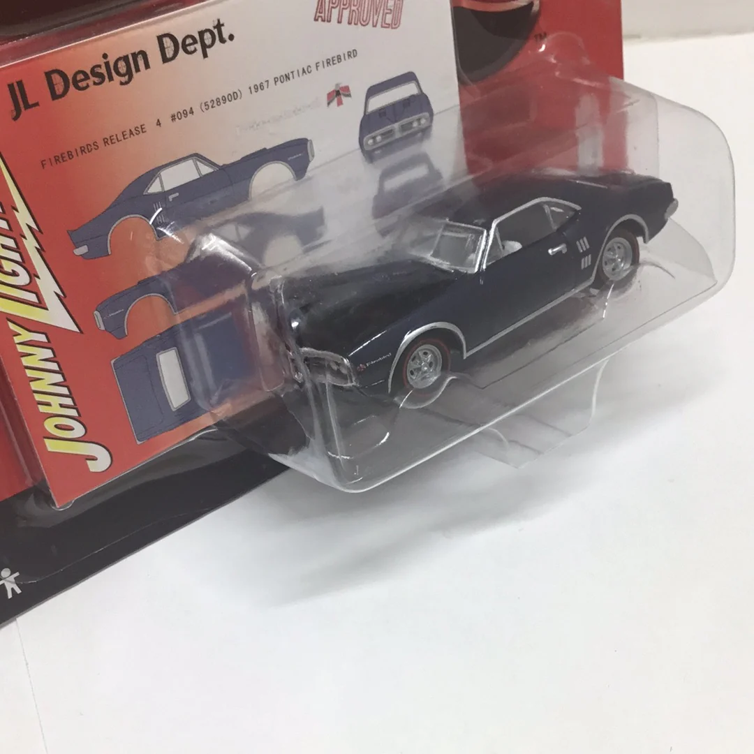 Johnny lightning Firebird 1967 Pontiac Firebird  rubber tires 210E - Image 3