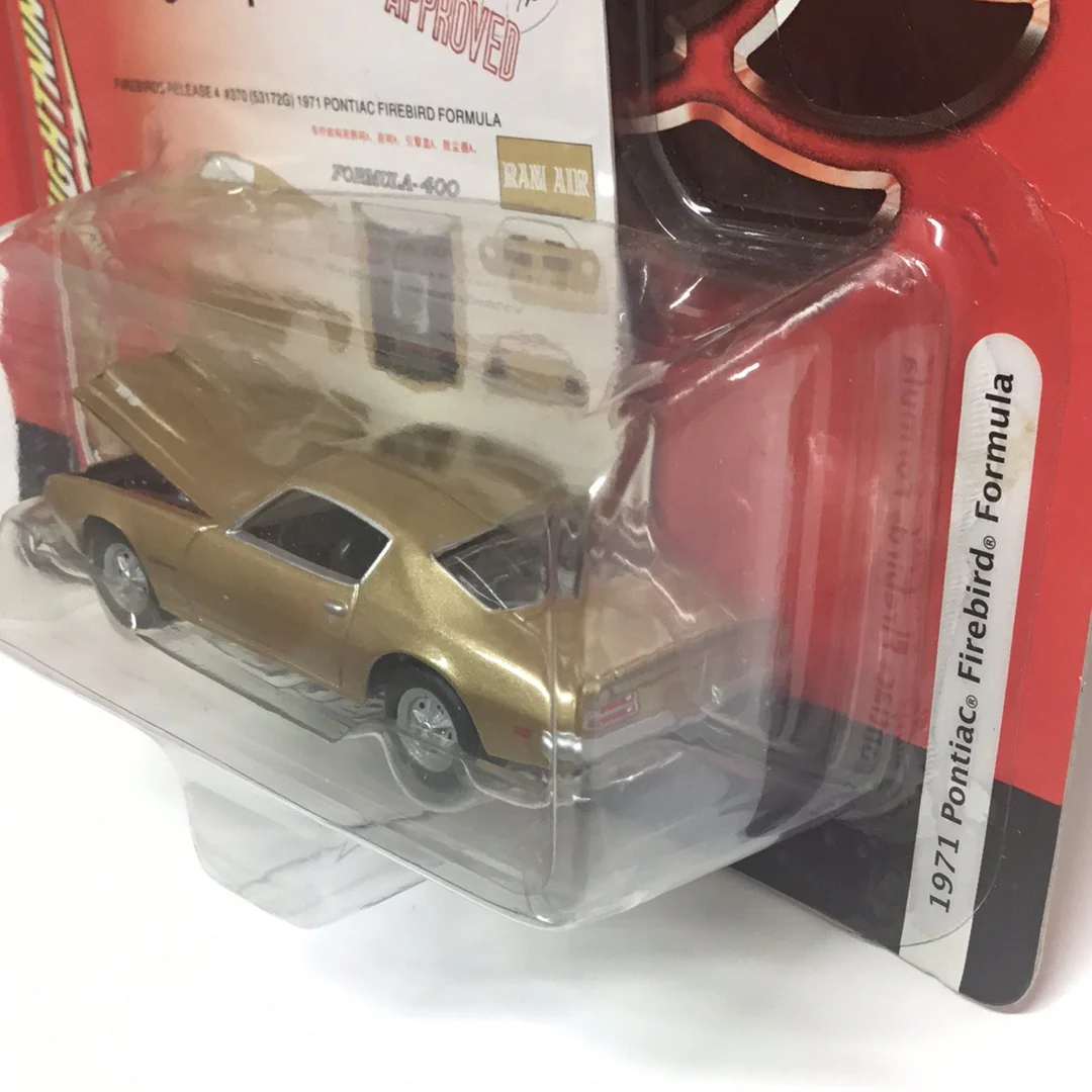 Johnny lightning Firebird 1971 Pontiac Firebird Formula rubber tires PP5 - Image 4