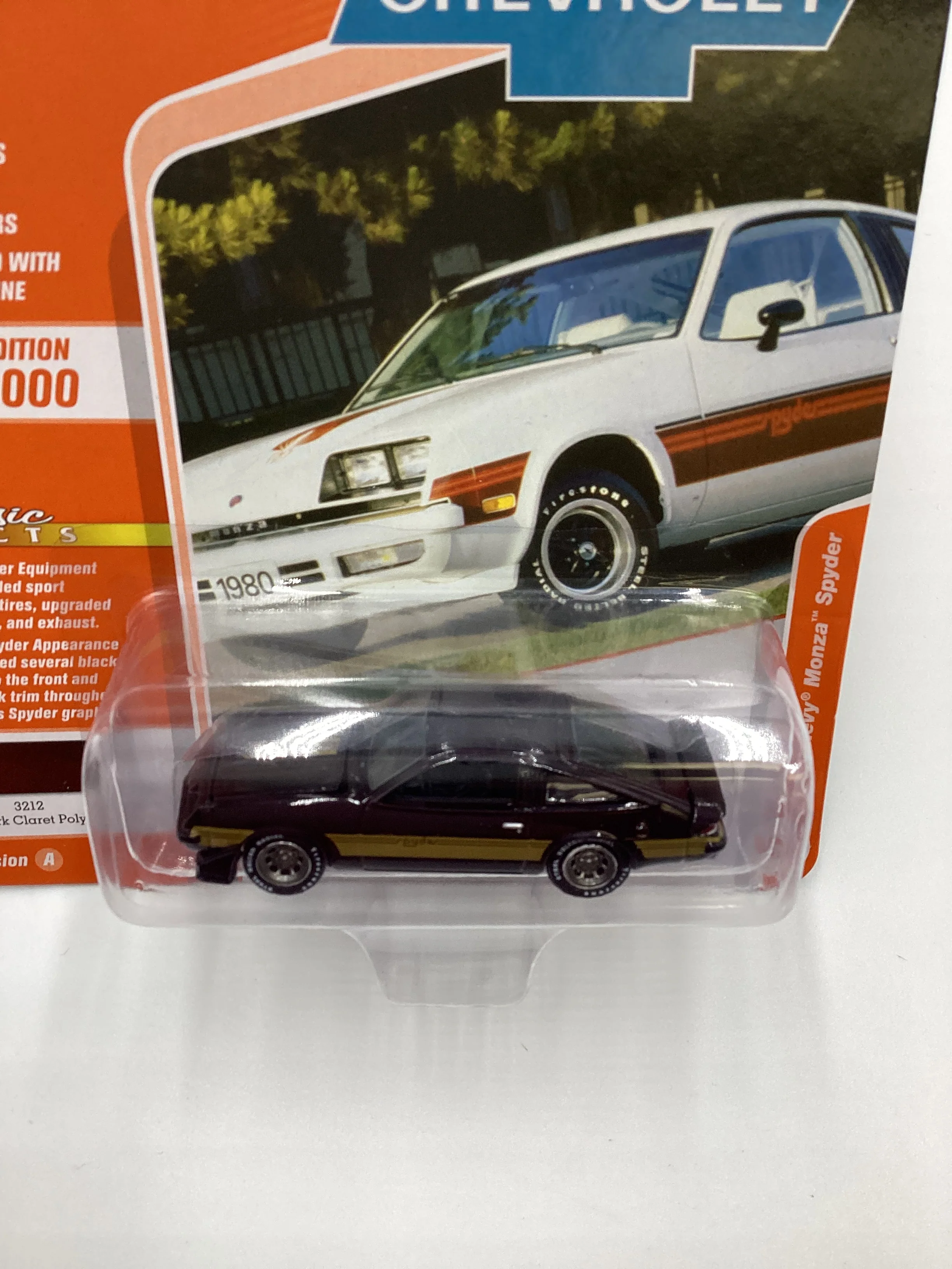 Johnny Lightning Gold Collection Release 1 Version A 1980 Chevy Monza Spyder Dark Brown 219D - Image 6