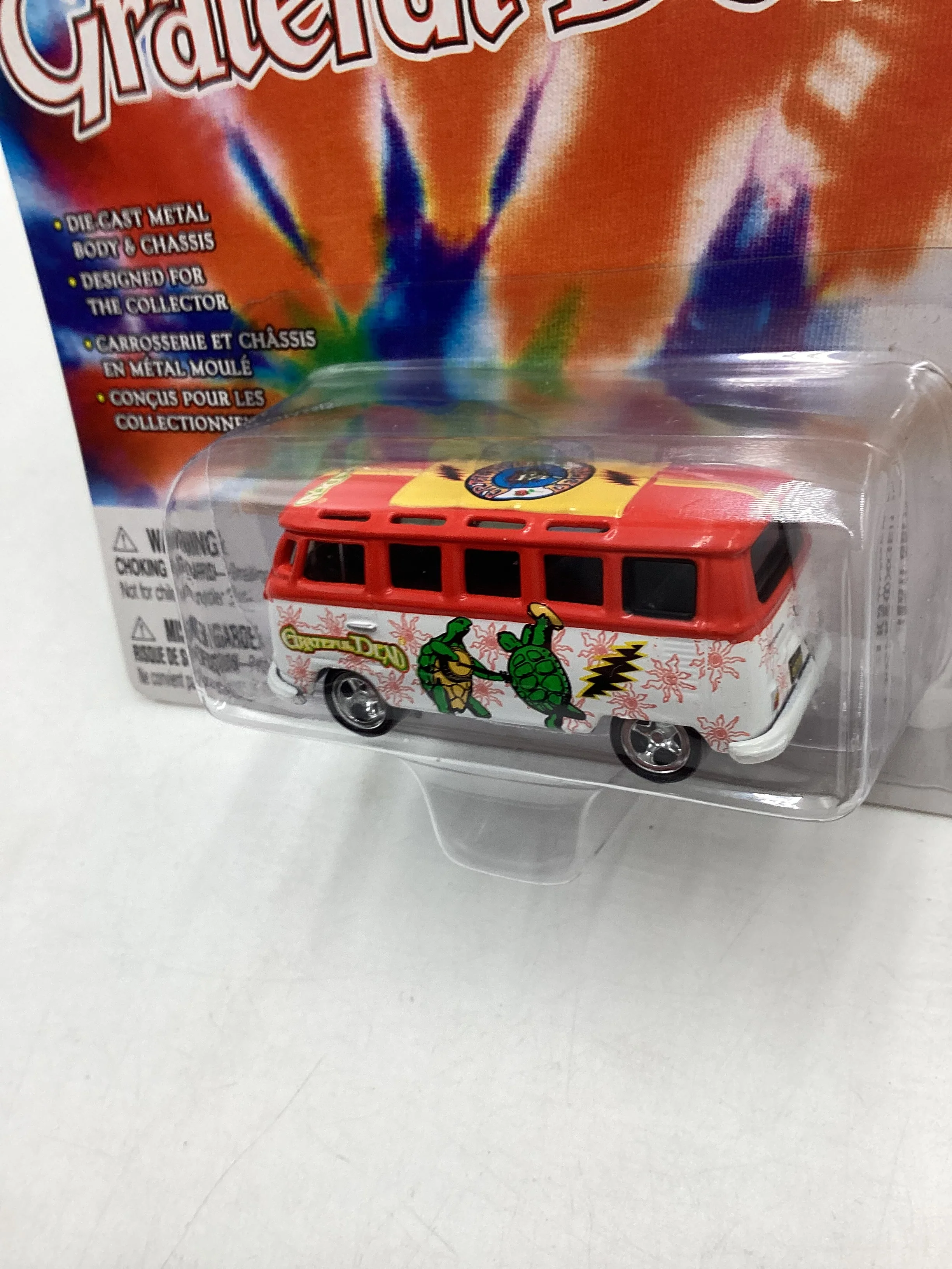 Johnny Lightning Grateful Dead 65 Volkswagen Samba Bus - Image 4