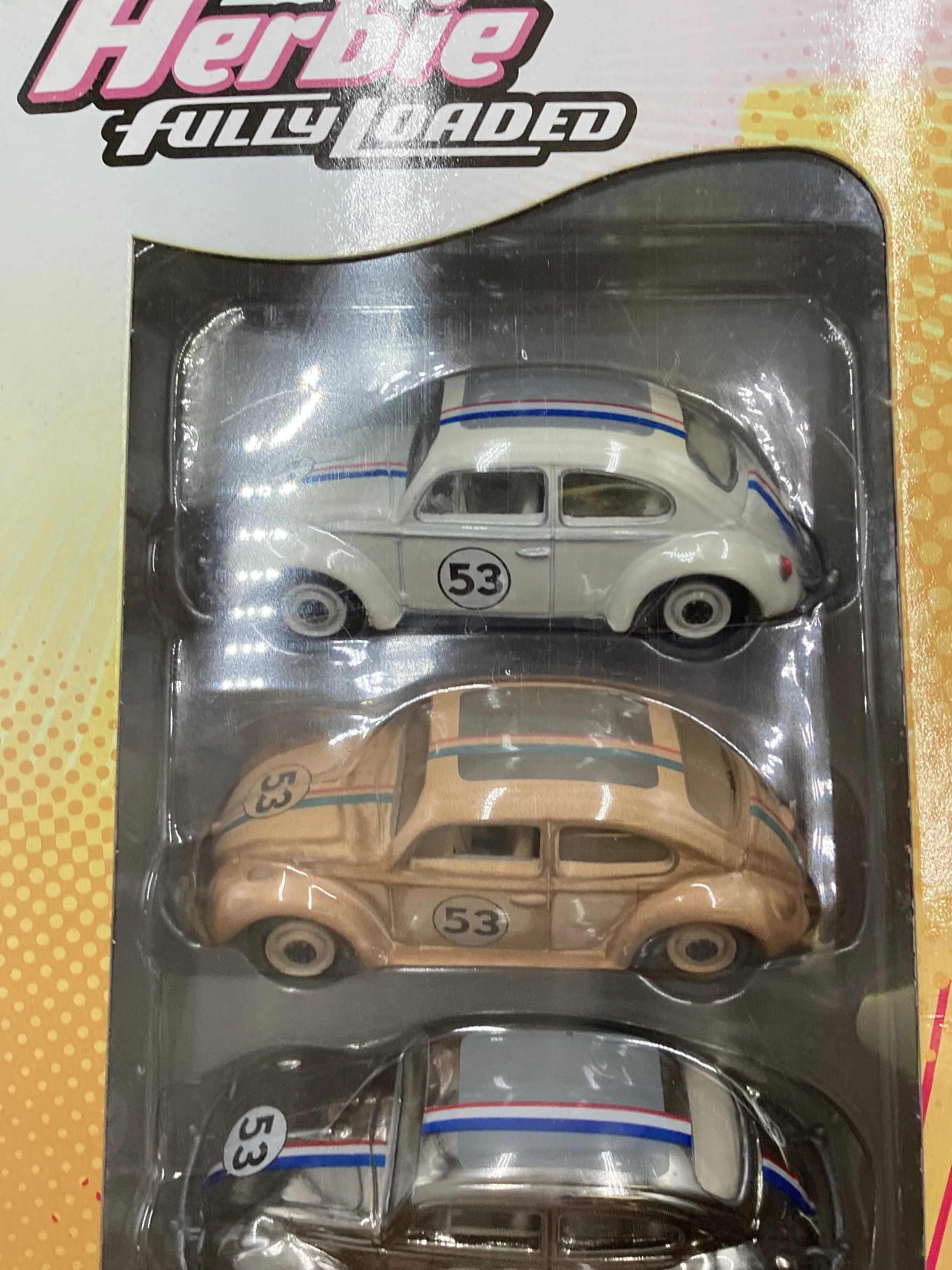 Johnny Lightning Herbie Fully Loaded 5 Car Set VHTF - Image 3