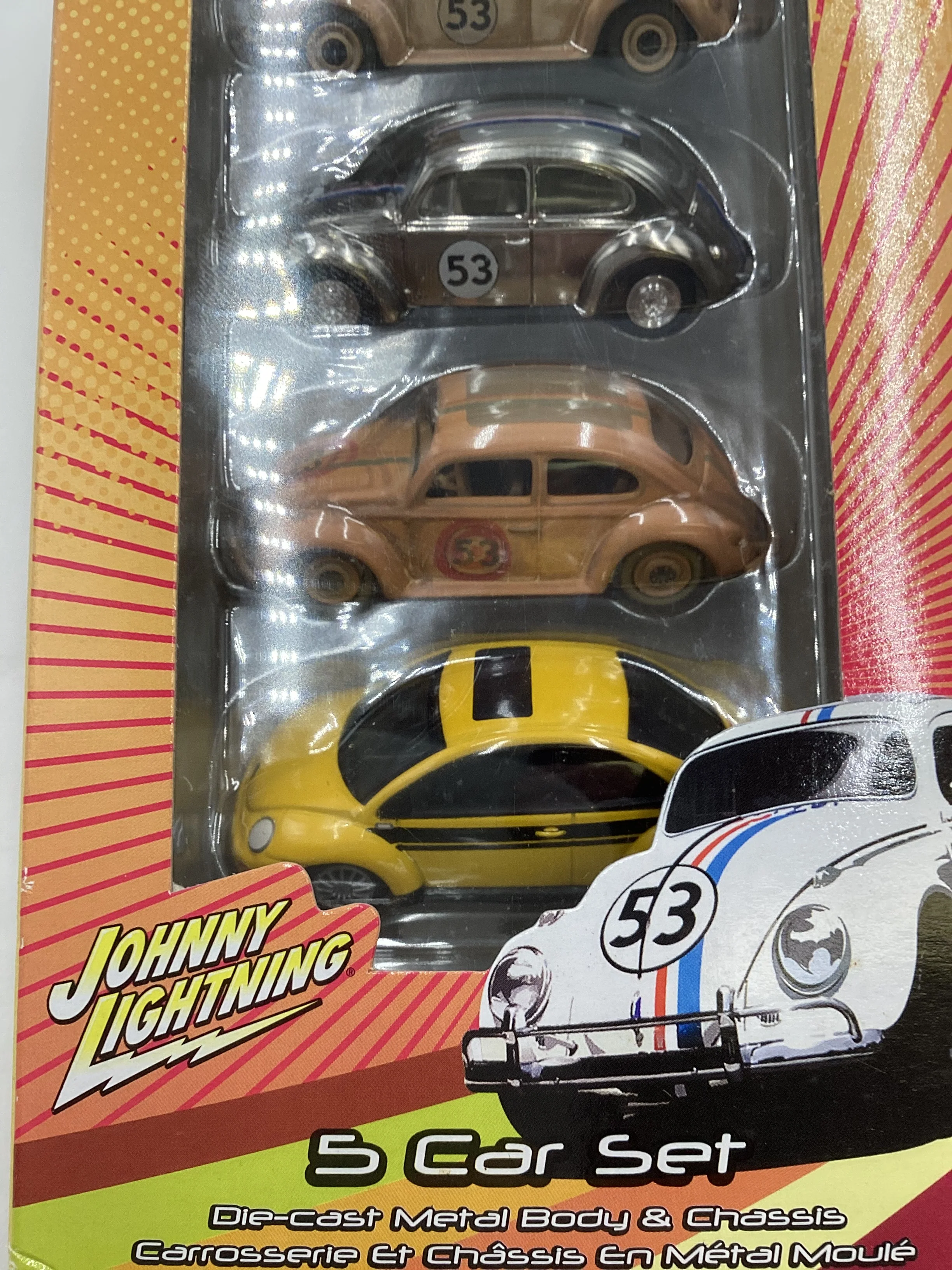 Johnny Lightning Herbie Fully Loaded 5 Car Set VHTF - Image 6