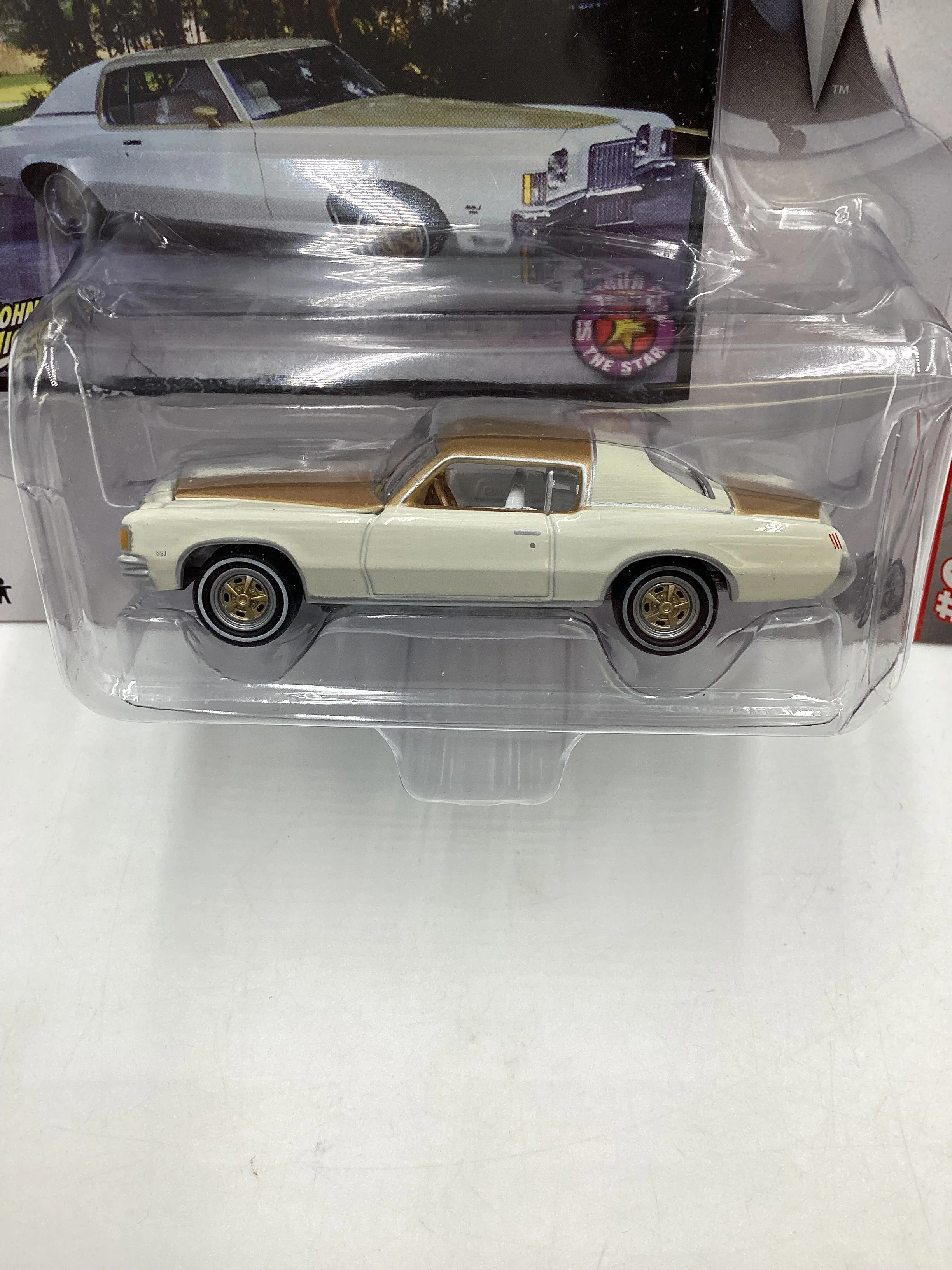 Johnny lightning High Performance Pontiac #6 1971 Pontiac Hurst SSJ Grand Prix 188C - Image 3