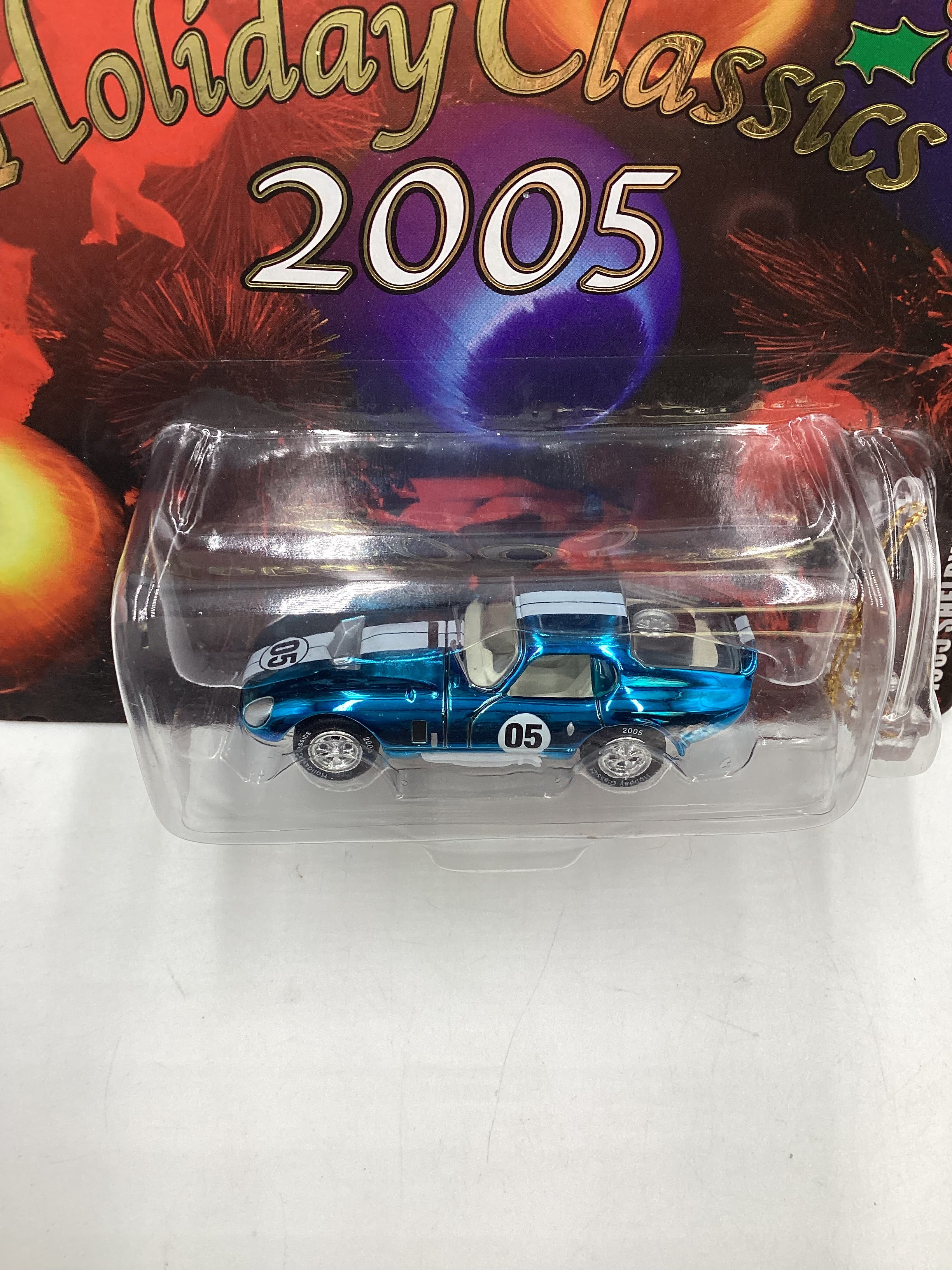Johnny lightning Holiday Classics 2005 #5 1965 Shelby Cobra Daytona Coupe 189E - Image 6
