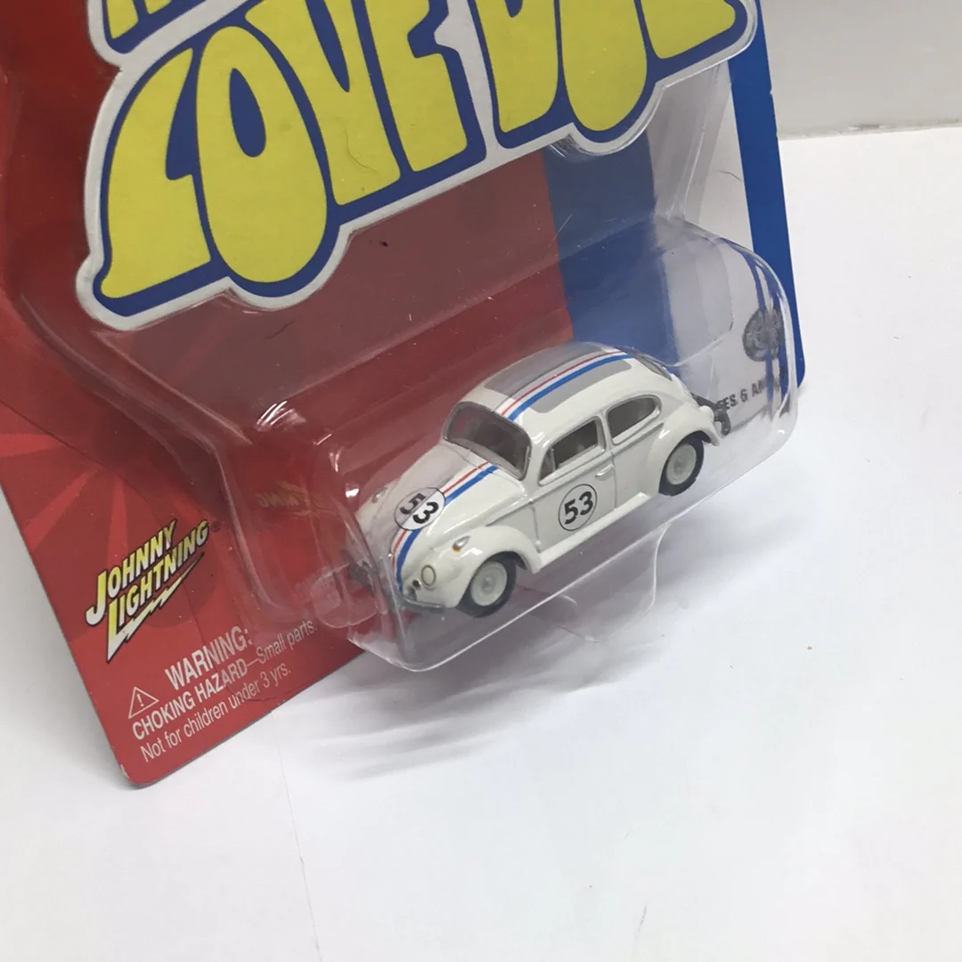 Johnny Lightning Disney Hollywood on wheels Herbie The Love Bug Dirty Version - Image 3