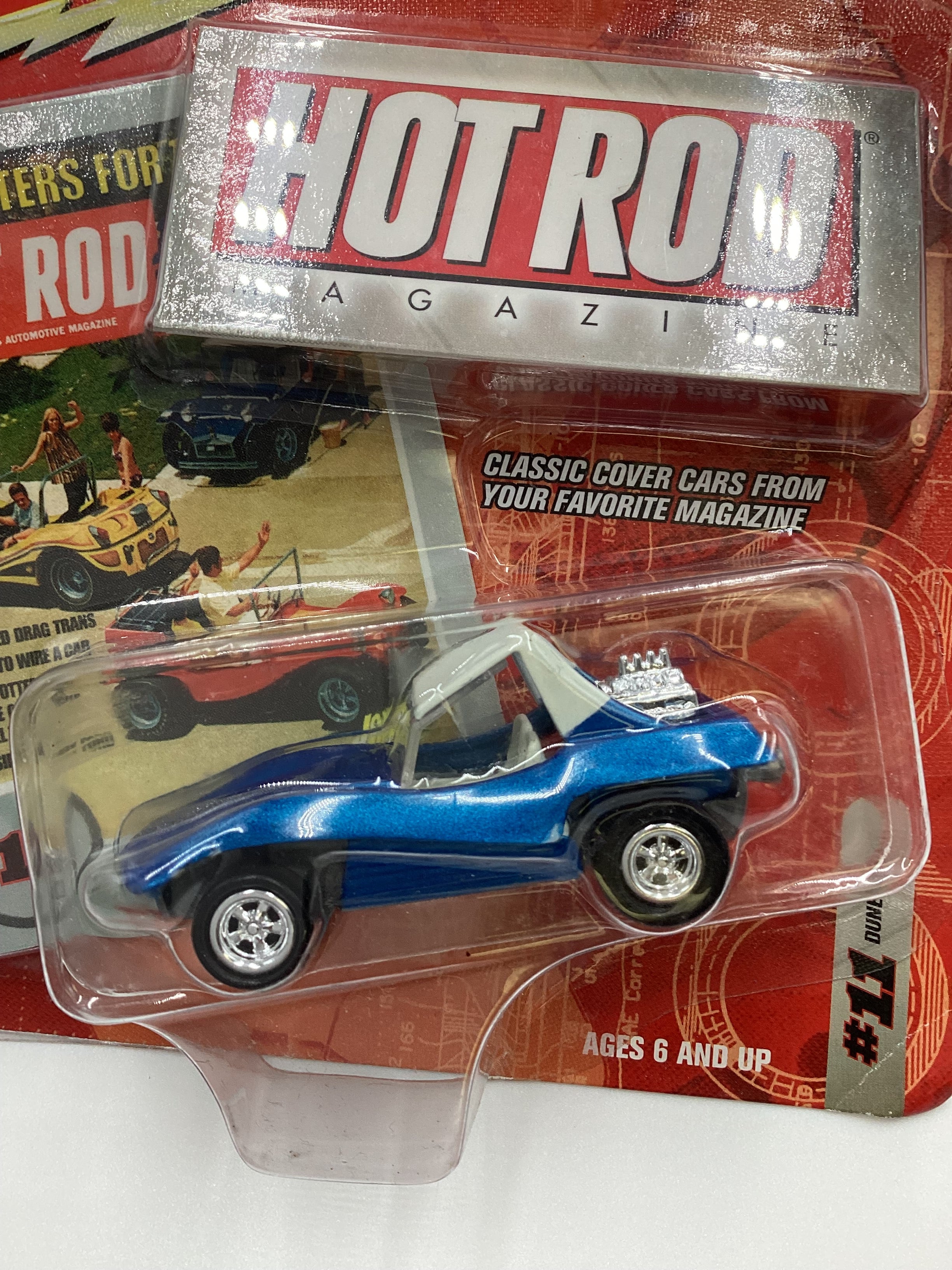 Johnny Lightning Hot Rod Magazine Dune Buggy 218H - Image 3