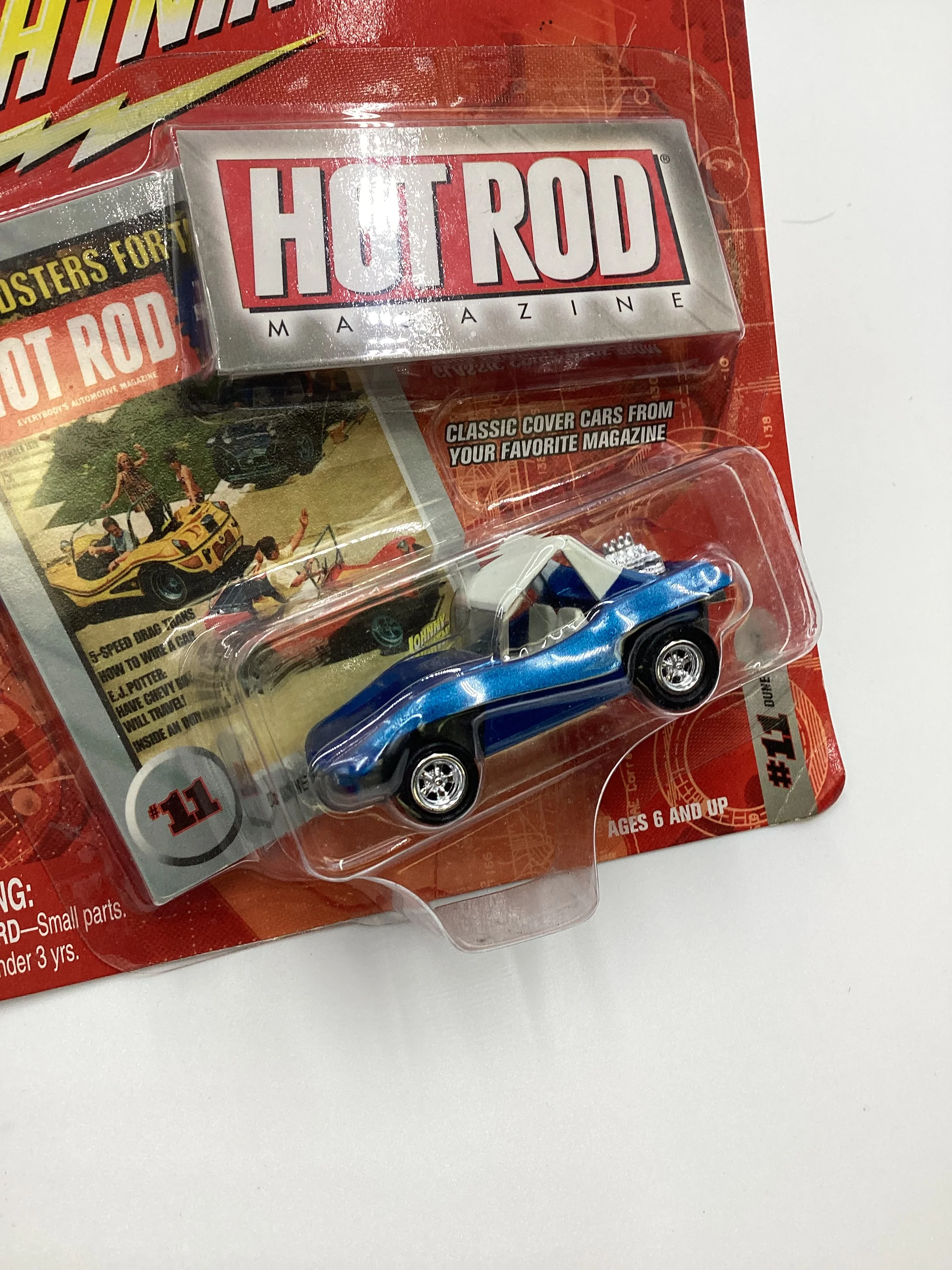 Johnny Lightning Hot Rod Magazine Dune Buggy 218H - Image 5