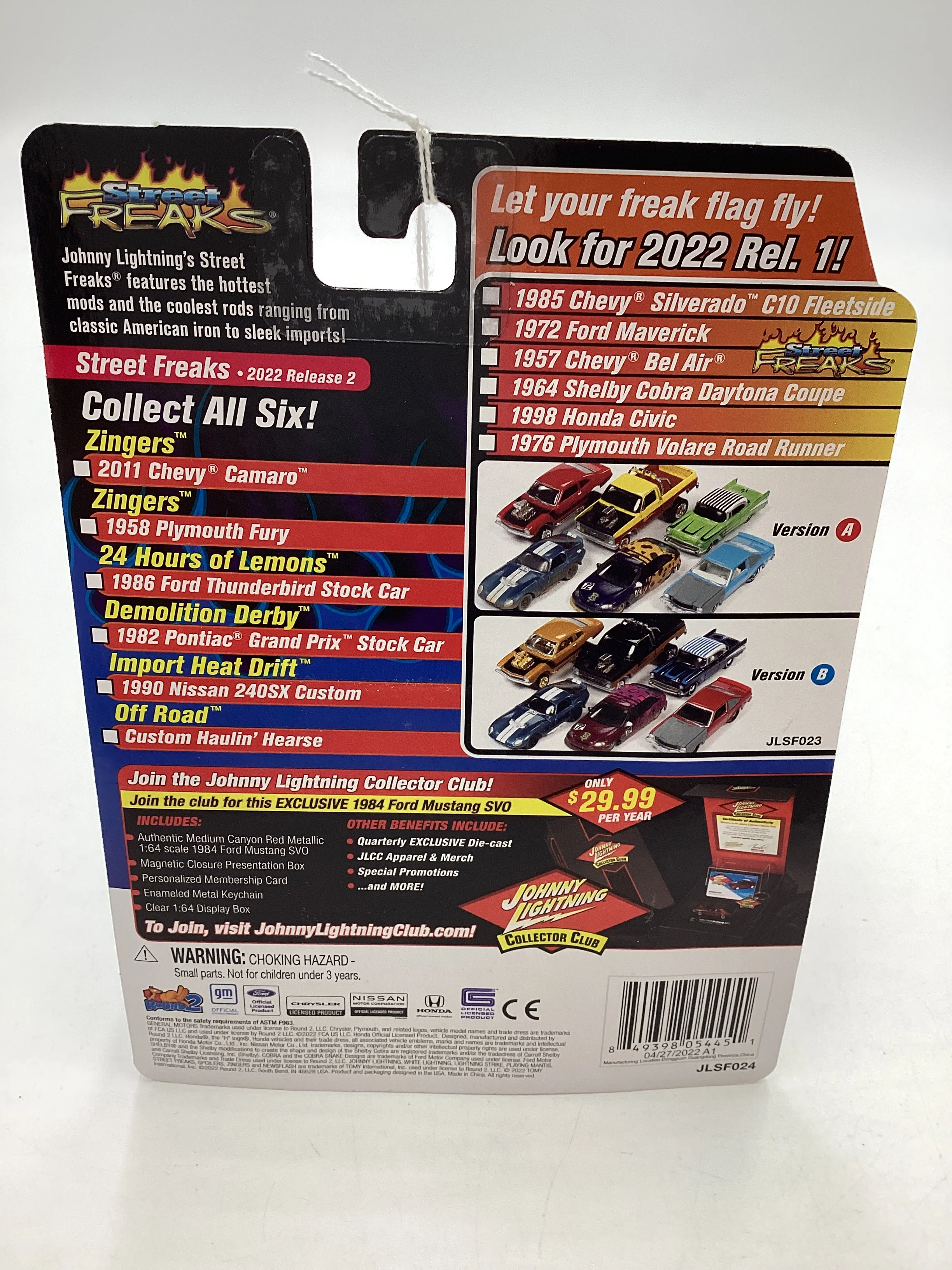 Johnny lightning Import Heat Drift 1990 Nissan 240sx Custom 221A - Image 7
