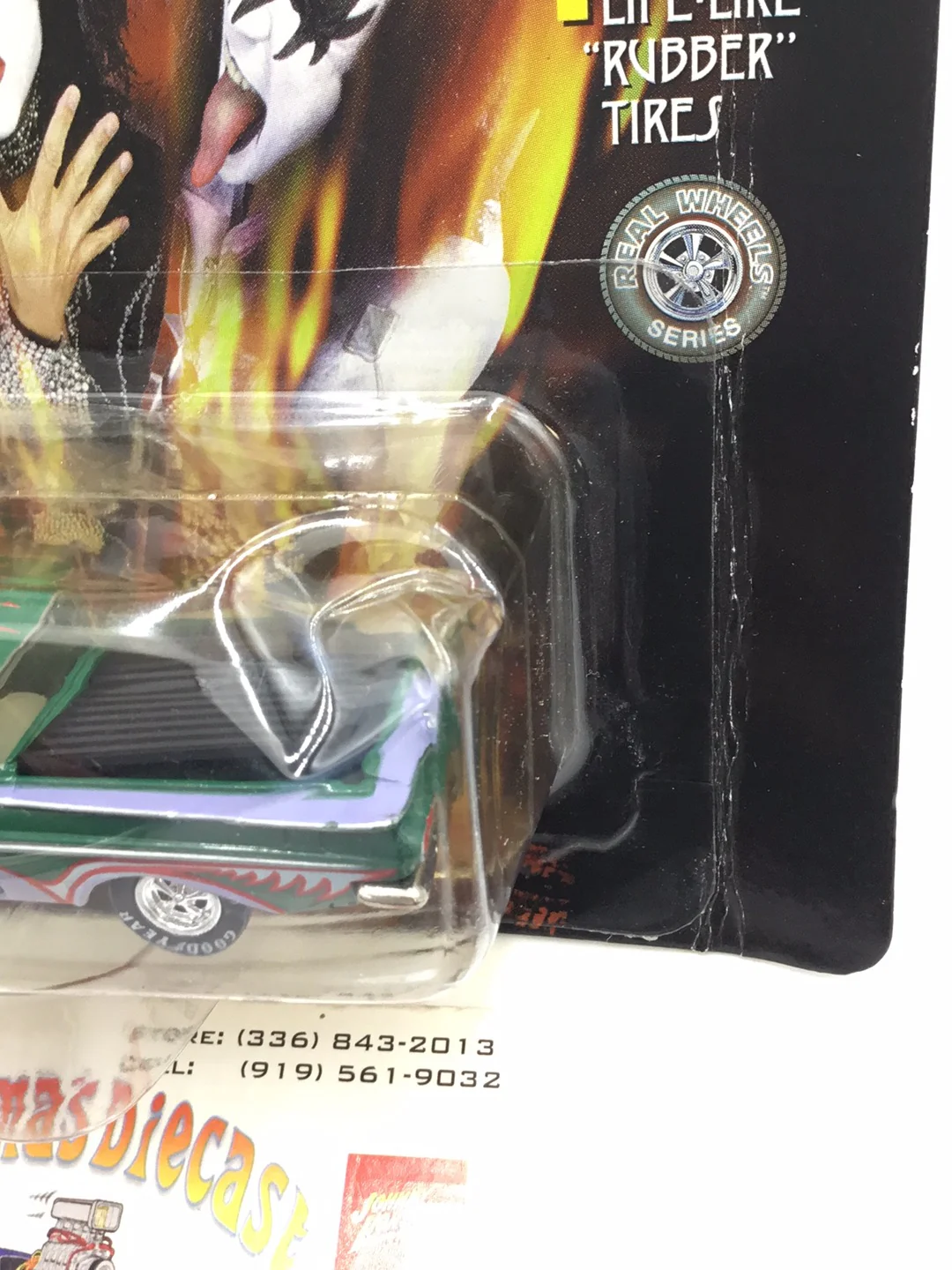 Johnny Lightning Kiss 1959 El Camino (Bad Card) - Image 4
