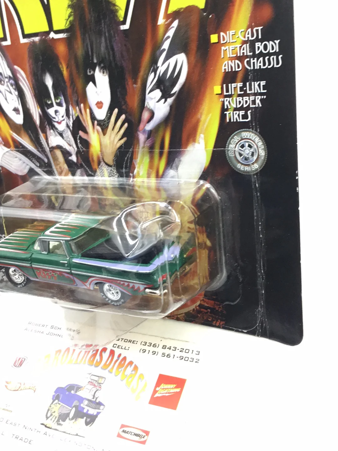 Johnny Lightning Kiss 1959 El Camino (Bad Card) - Image 6