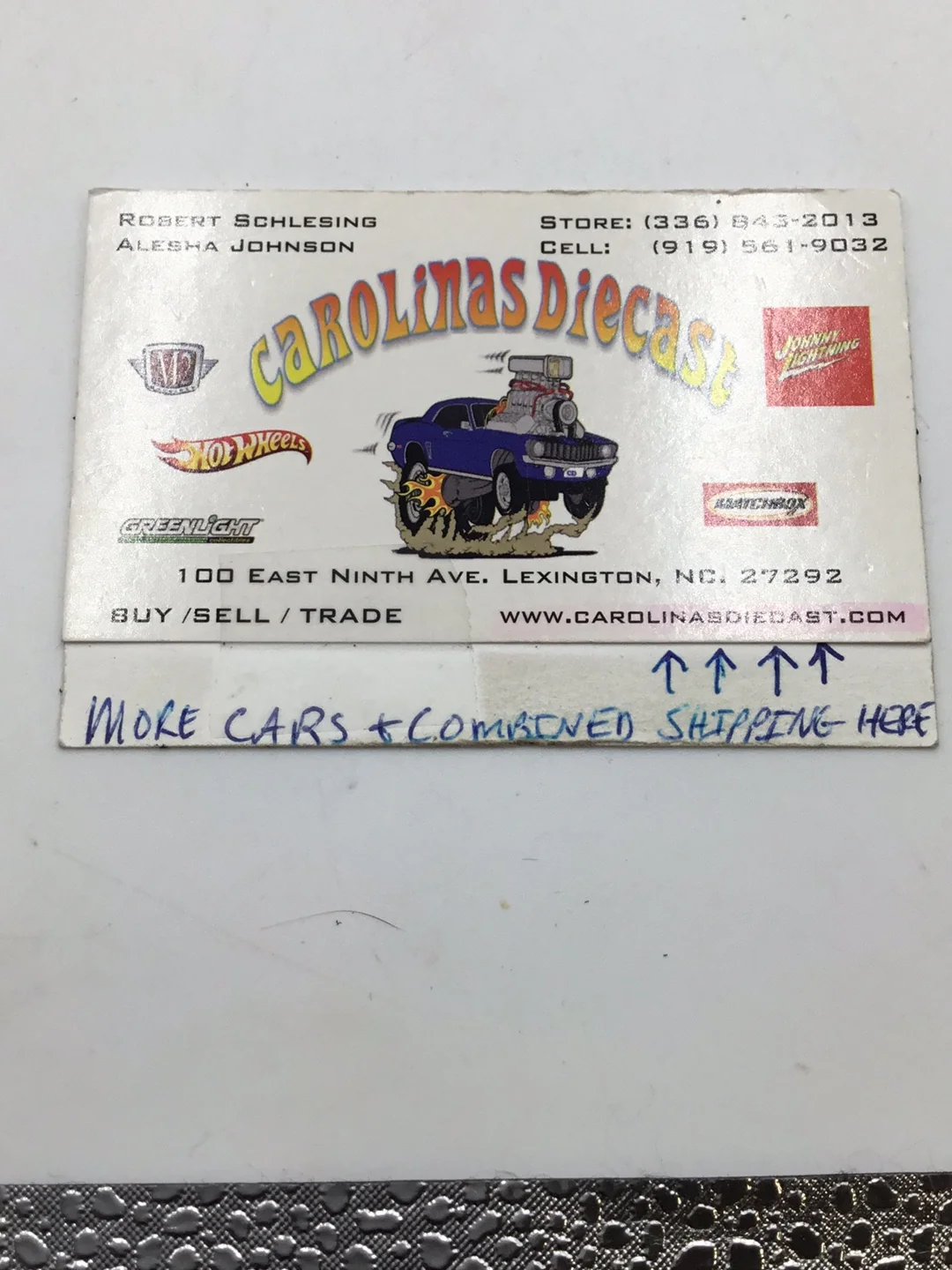 Johnny Lightning Kiss 1959 El Camino (Bad Card) - Image 9