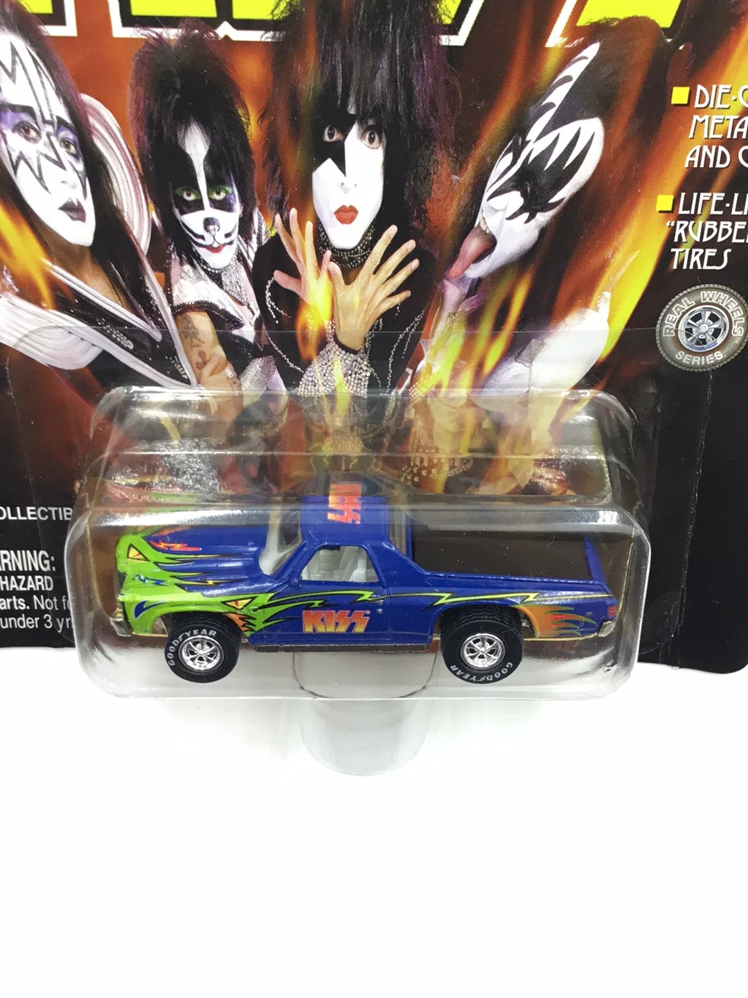 Johnny Lightning Kiss 1971 El Camino (Bad Card - Image 5