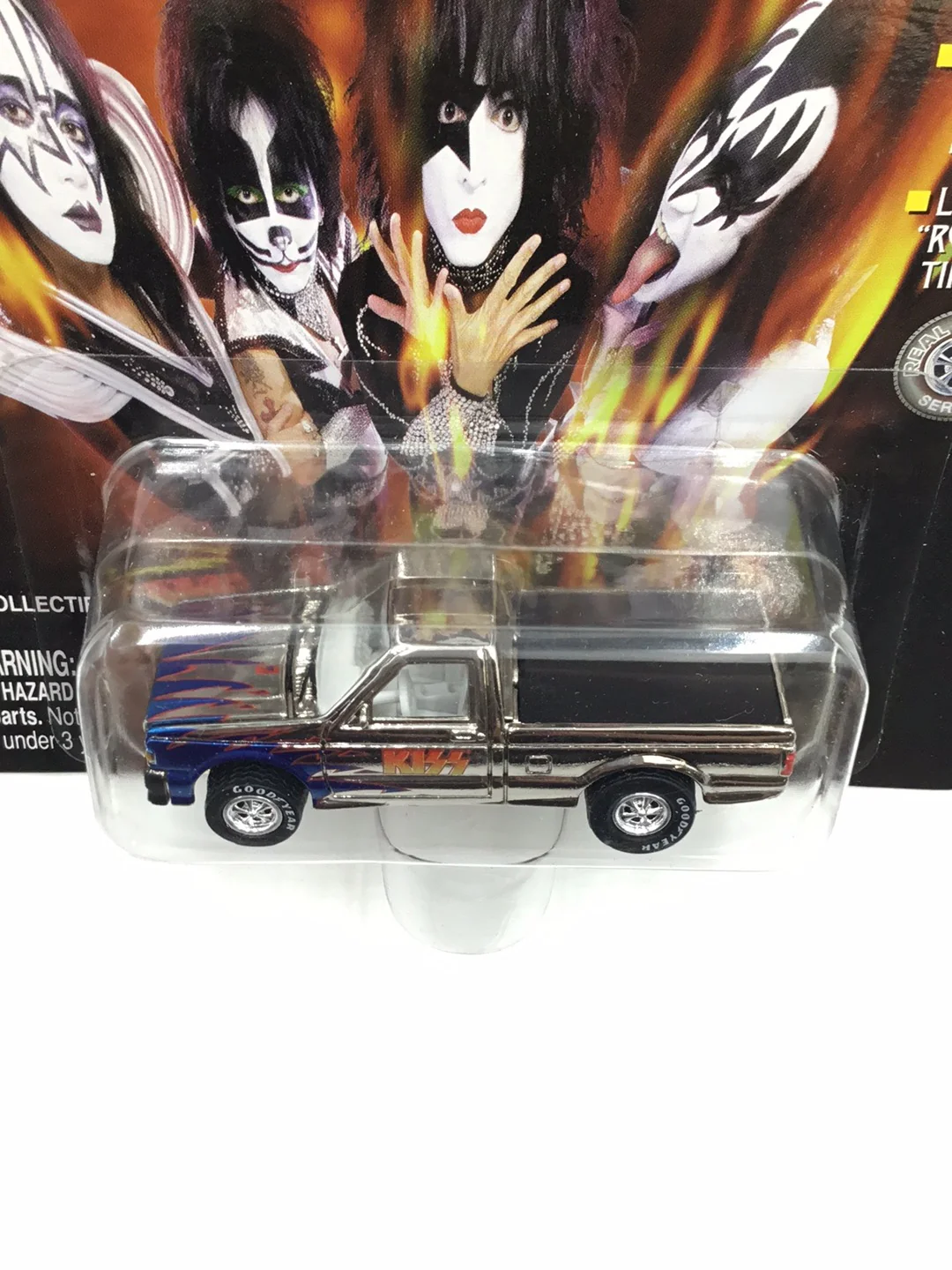 Johnny Lightning Kiss 1991 GMC Syclone (Bad Card) - Image 5