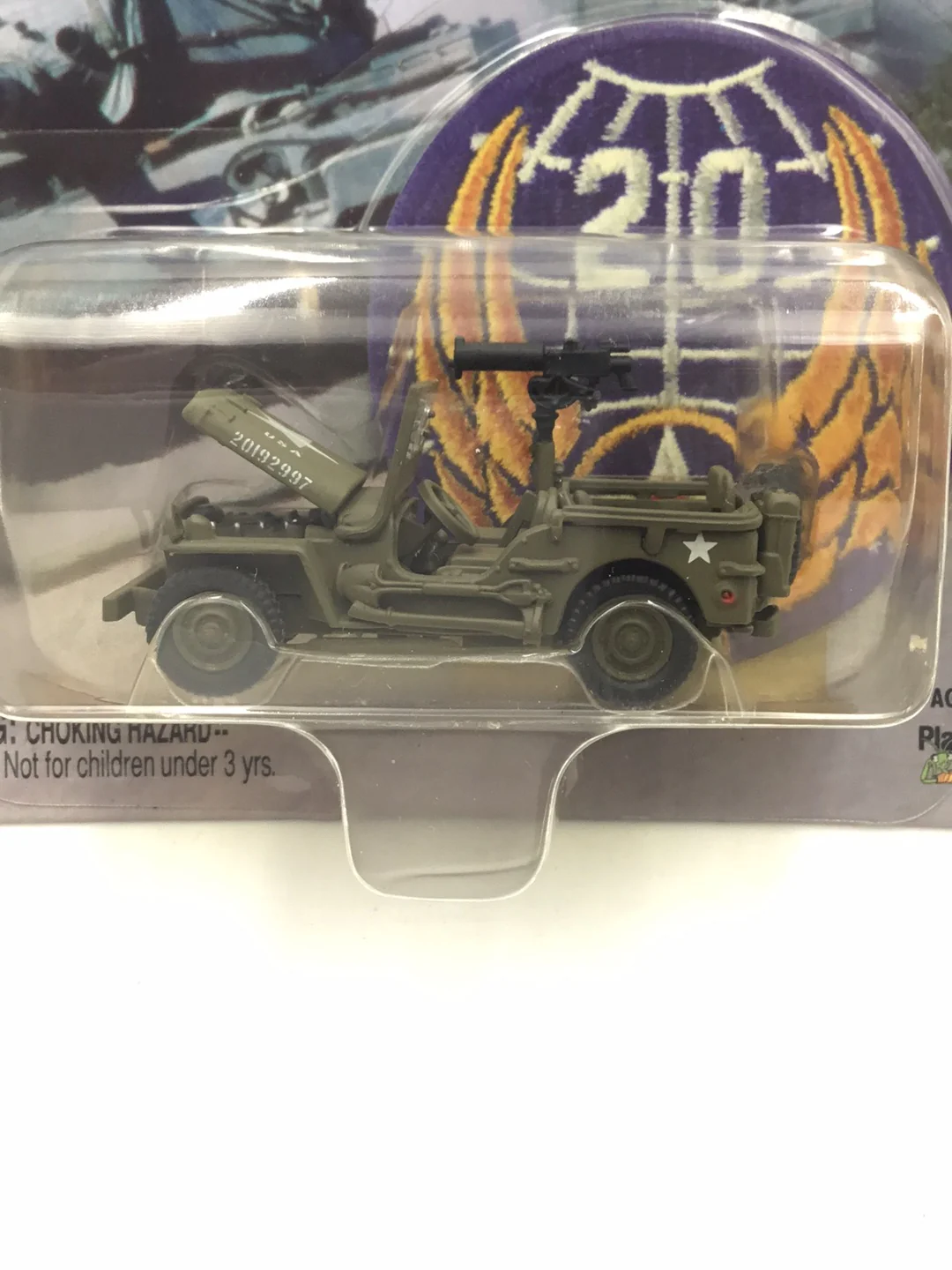 Johnny lightning Lightning Brigade WWII Willys MB Scout Jeep TT5 - Image 2