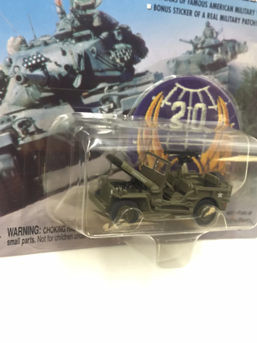 Johnny lightning Lightning Brigade WWII Willys MB Scout Jeep TT5 - Image 3