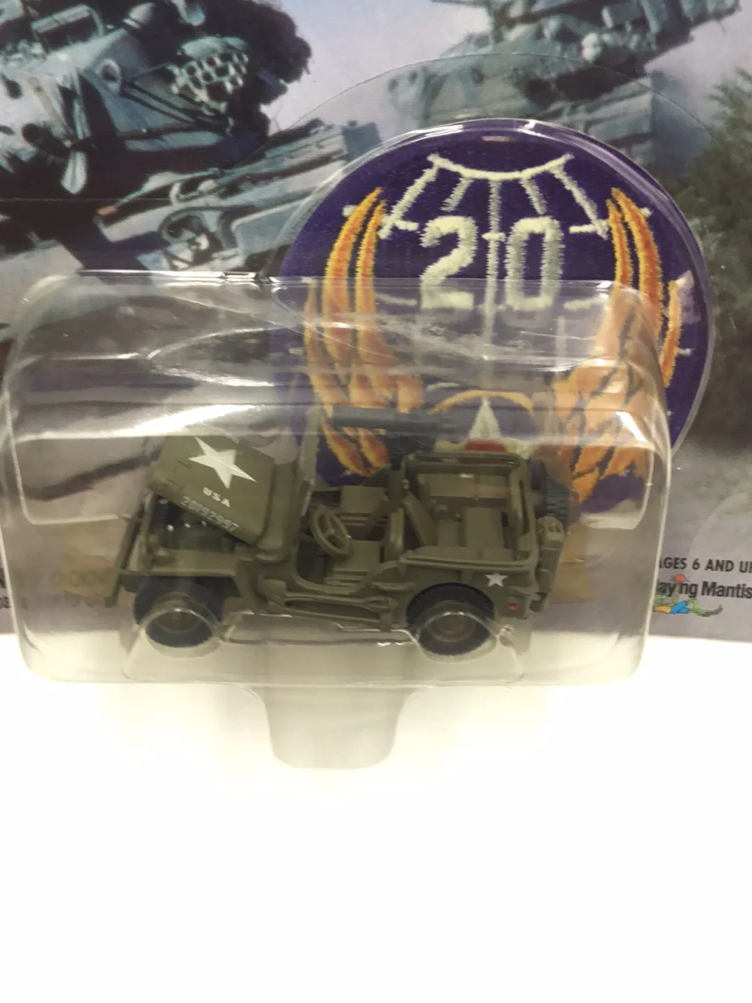 Johnny lightning Lightning Brigade WWII Willys MB Scout Jeep TT5 - Image 5