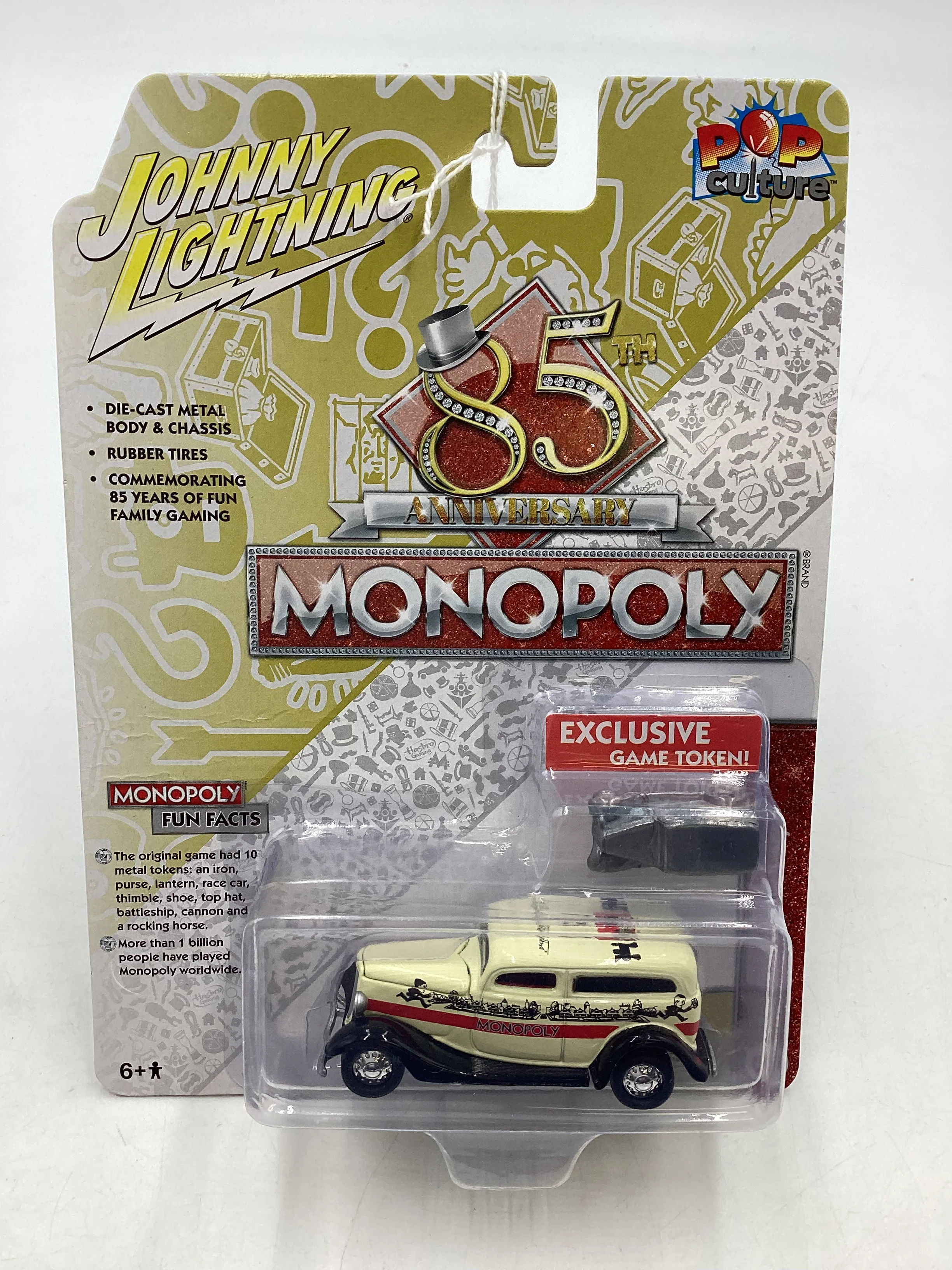 Johnny Lightning Monopoly 85th Anniversary 1933 Ford Panel Delivery 219G - Image 2