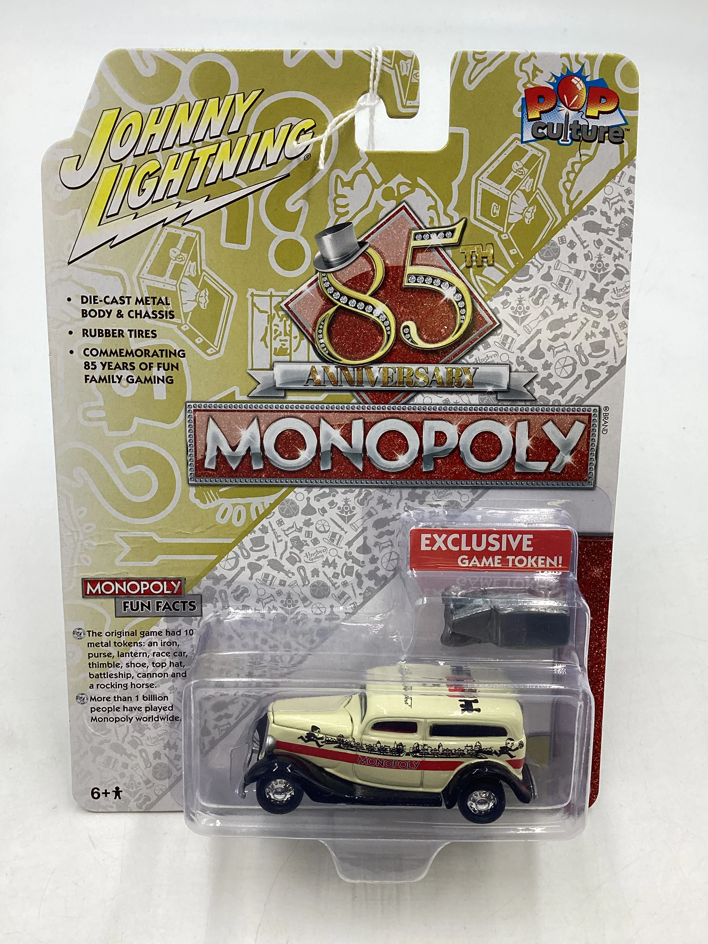 Johnny Lightning Monopoly 85th Anniversary 1933 Ford Panel Delivery 219G - Image 3