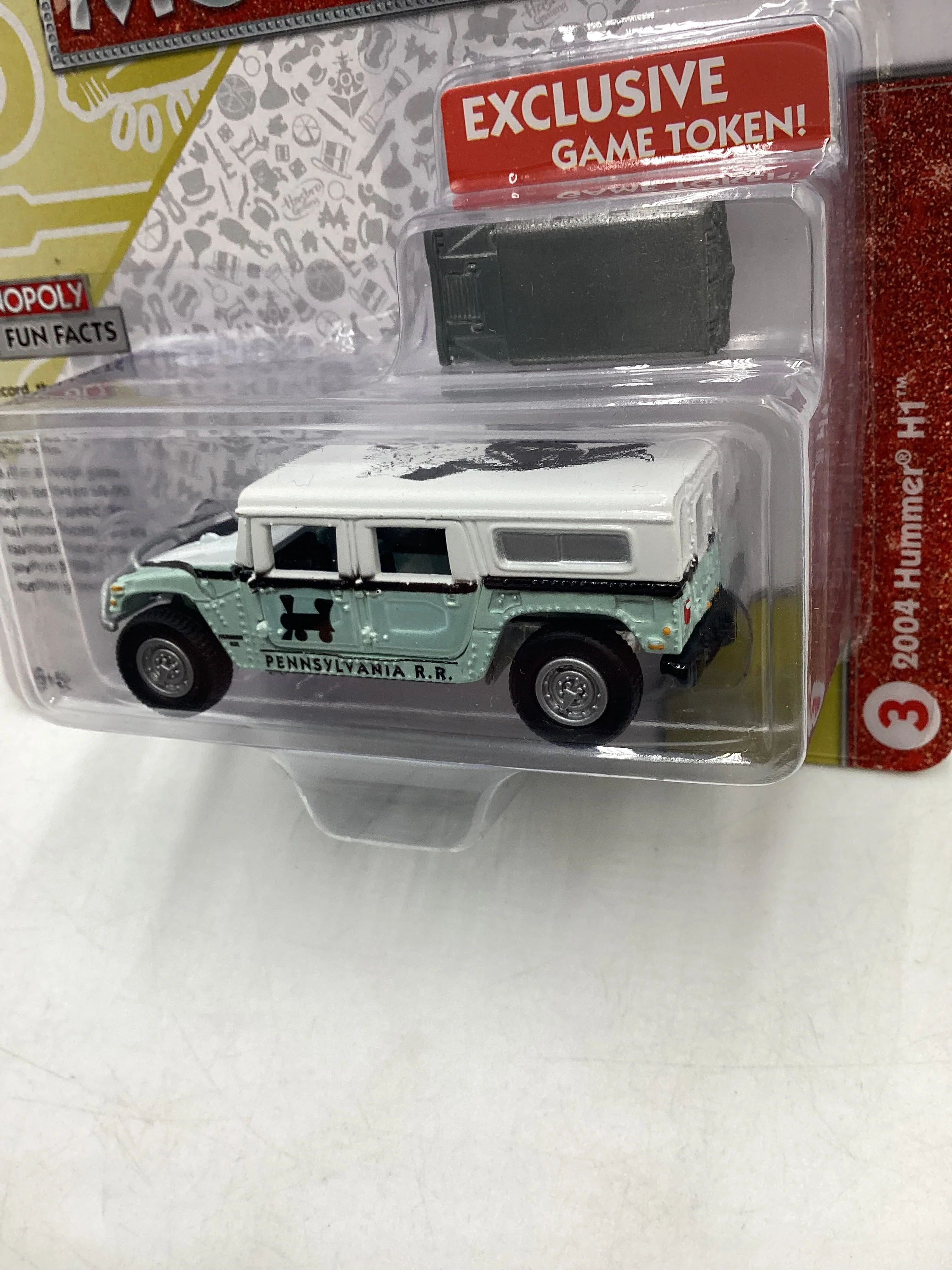 Johnny Lightning Monopoly 85th Anniversary 2004 Hummer H1 228E - Image 4