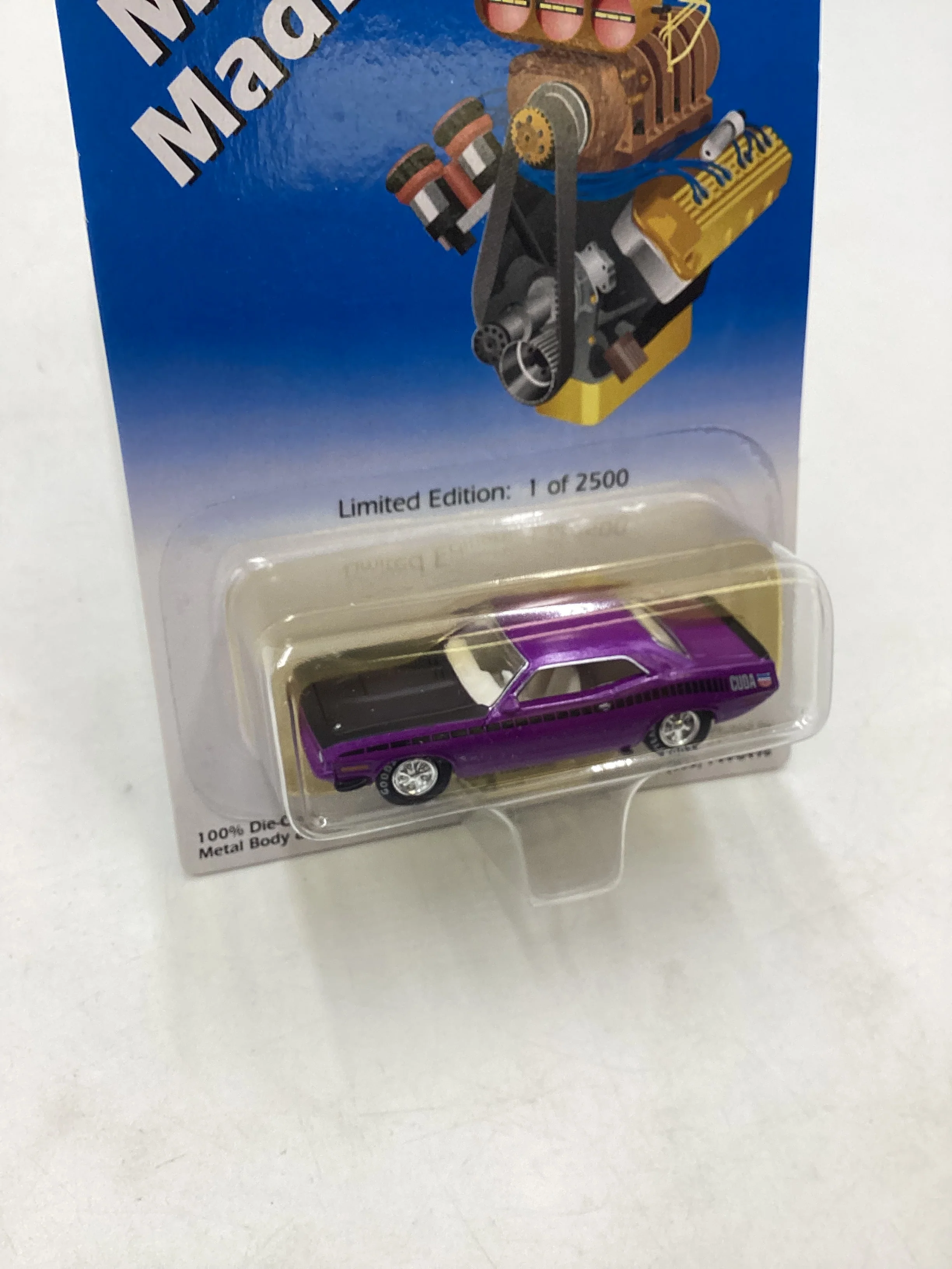 Johnny Lightning Mopar Madness 70 Cuda Purple 1/2500 190E - Image 5