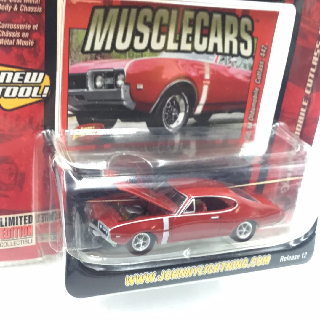 Johnny lightning muscle cars 68 Oldsmobile Cutlass 442 211F - Image 3
