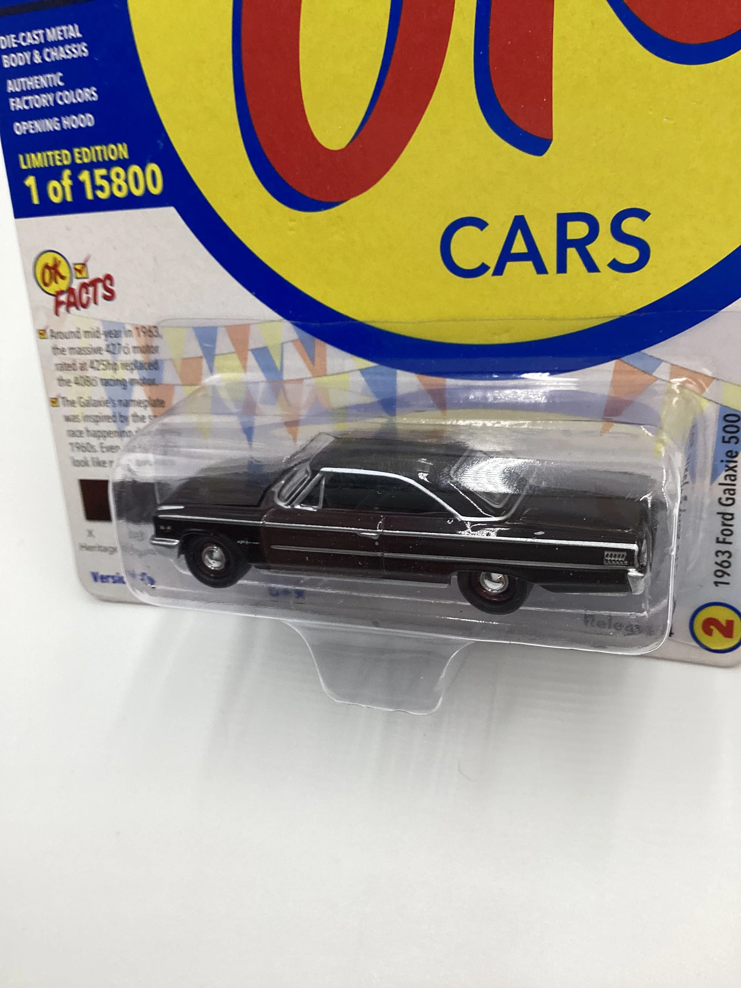 Johnny Lightning Muscle Cars USA 1963 Ford Galaxie 500 230B - Image 4