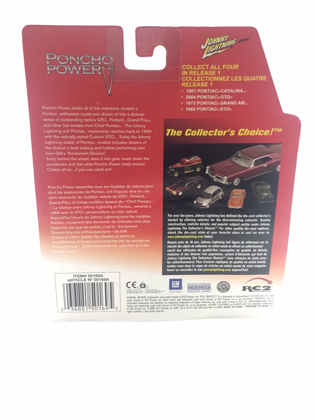 Johnny lightning Poncho Power 1965 Pontiac GTO QQ2 - Image 6