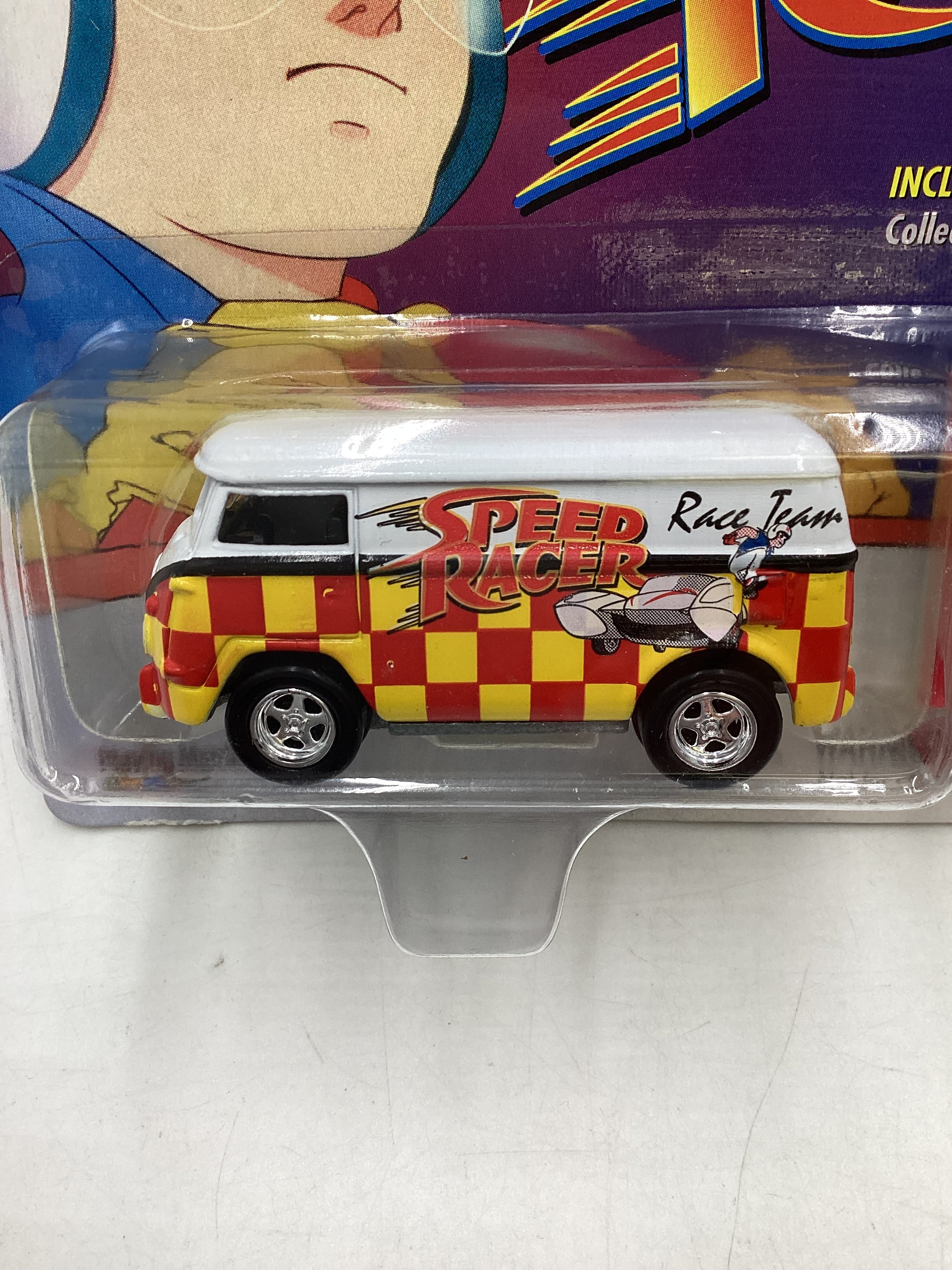 Johnny Lightning Speed Racer 2000 1/5000 VW Panel Van - Image 3