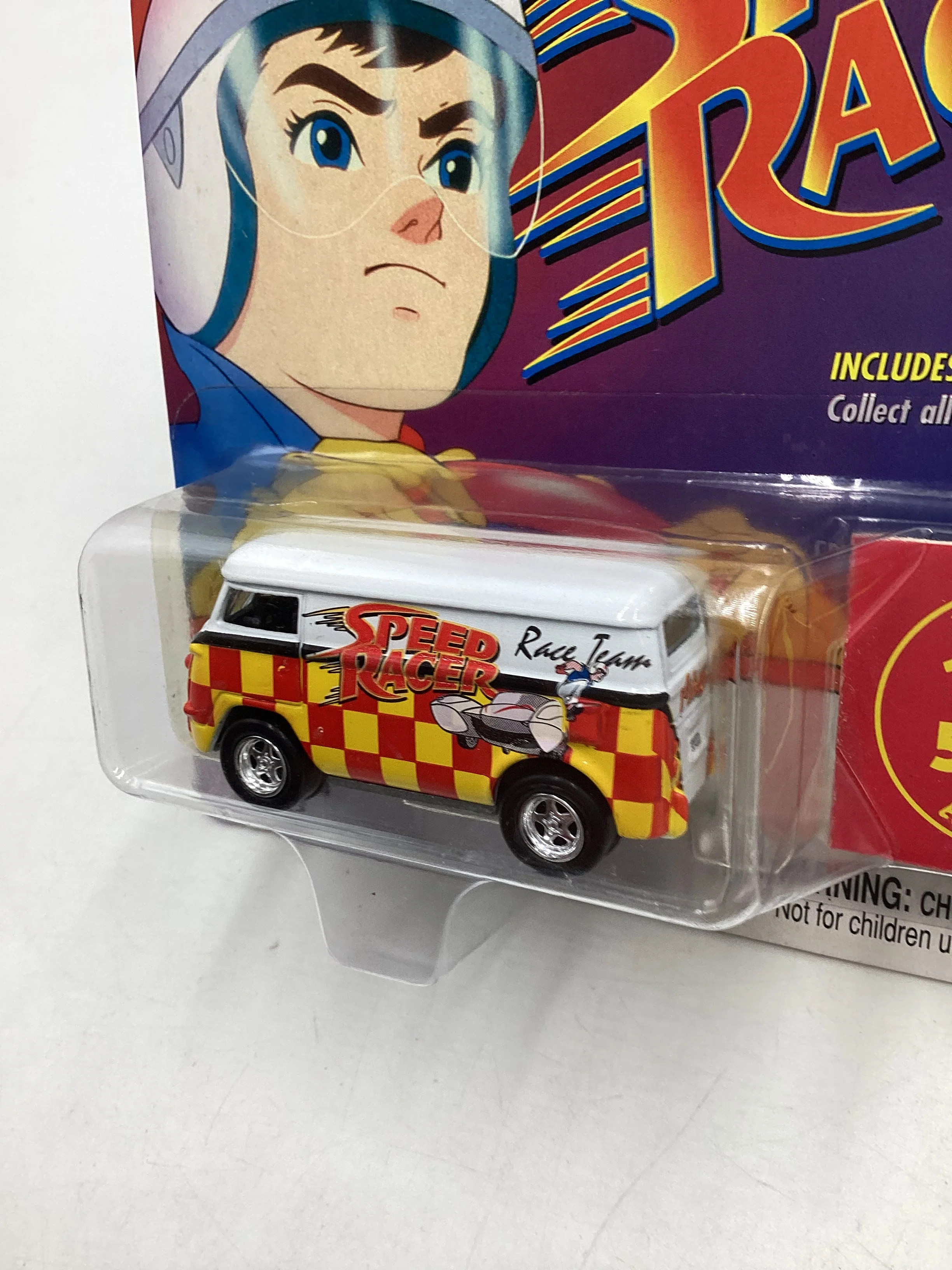 Johnny Lightning Speed Racer 2000 1/5000 VW Panel Van - Image 4