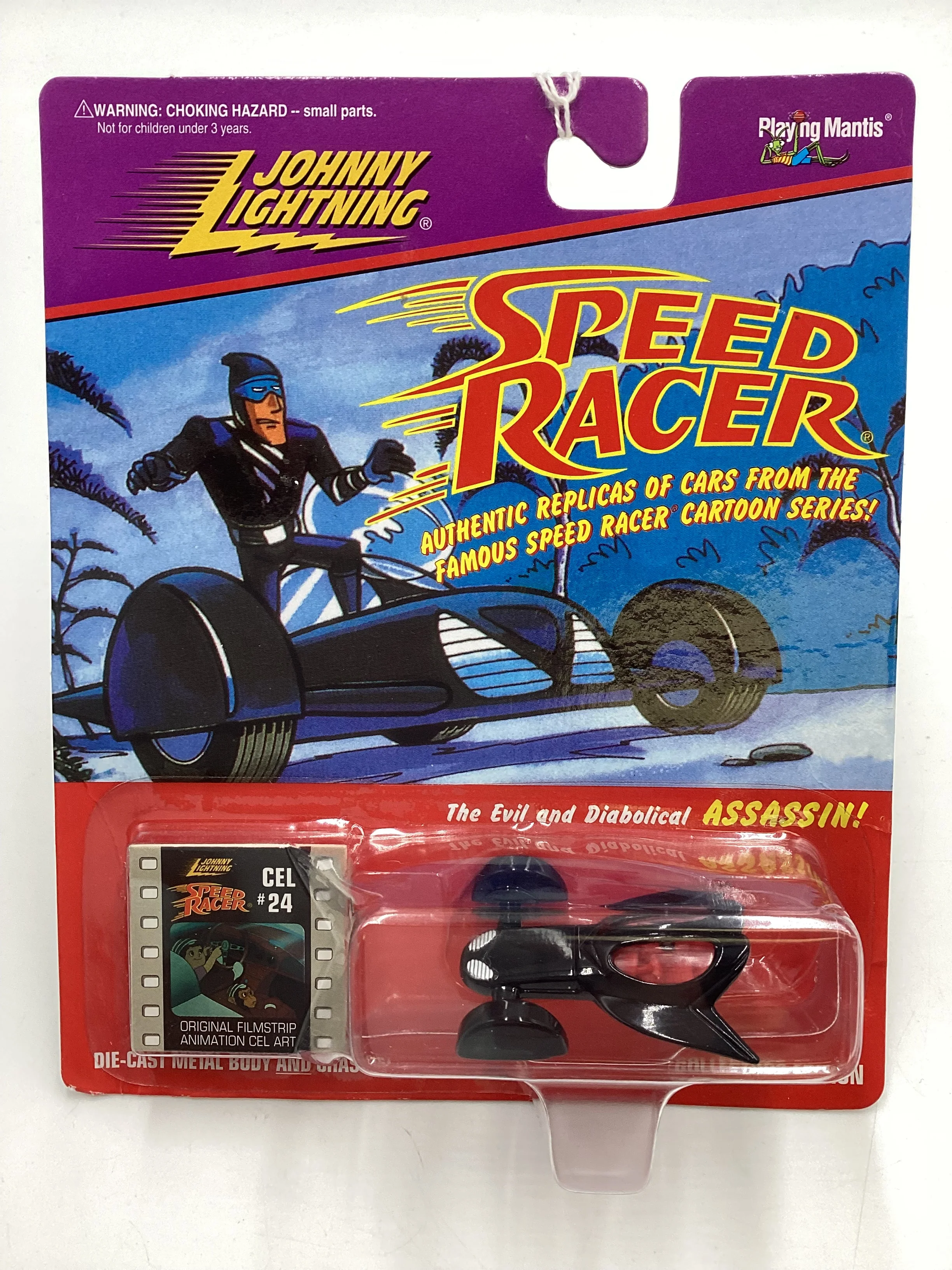 Johnny Lightning Speed Racer CEL #24 The Assassin Black/Red 186A - Image 2