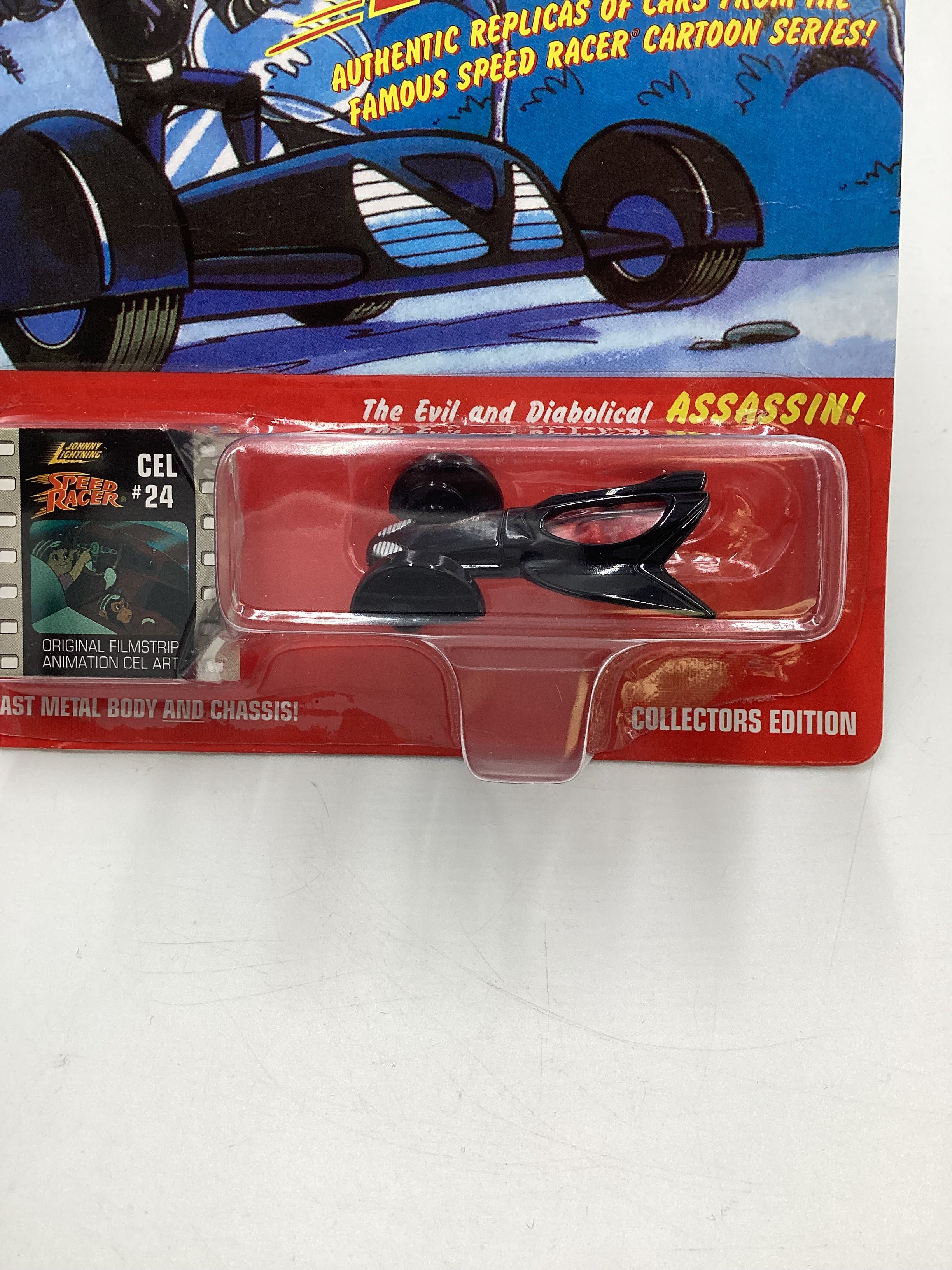 Johnny Lightning Speed Racer CEL #24 The Assassin Black/Red 186A - Image 5
