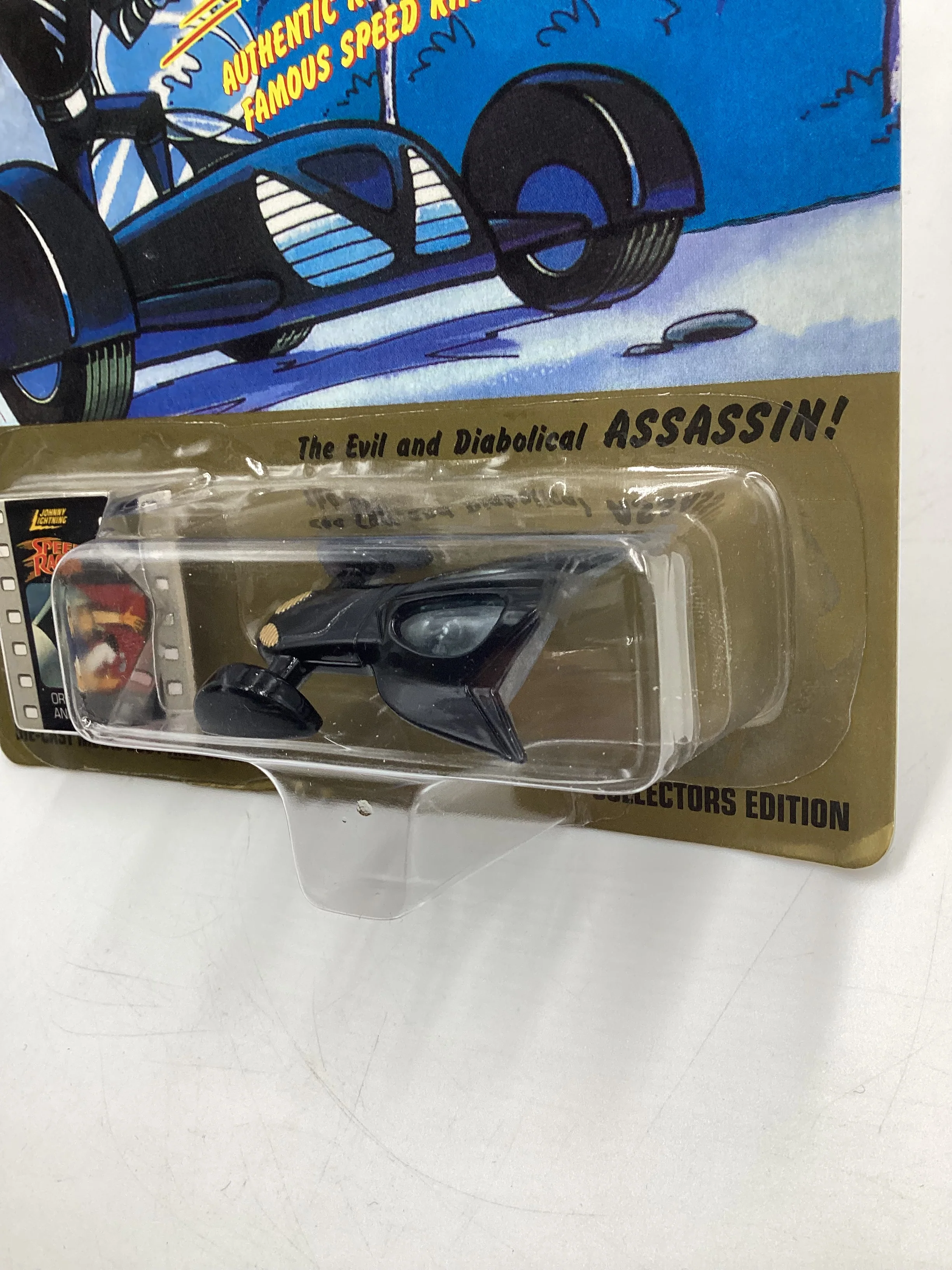 Johnny Lightning Speed Racer CEL #6 The Assassin Black/Gray 186A - Image 6