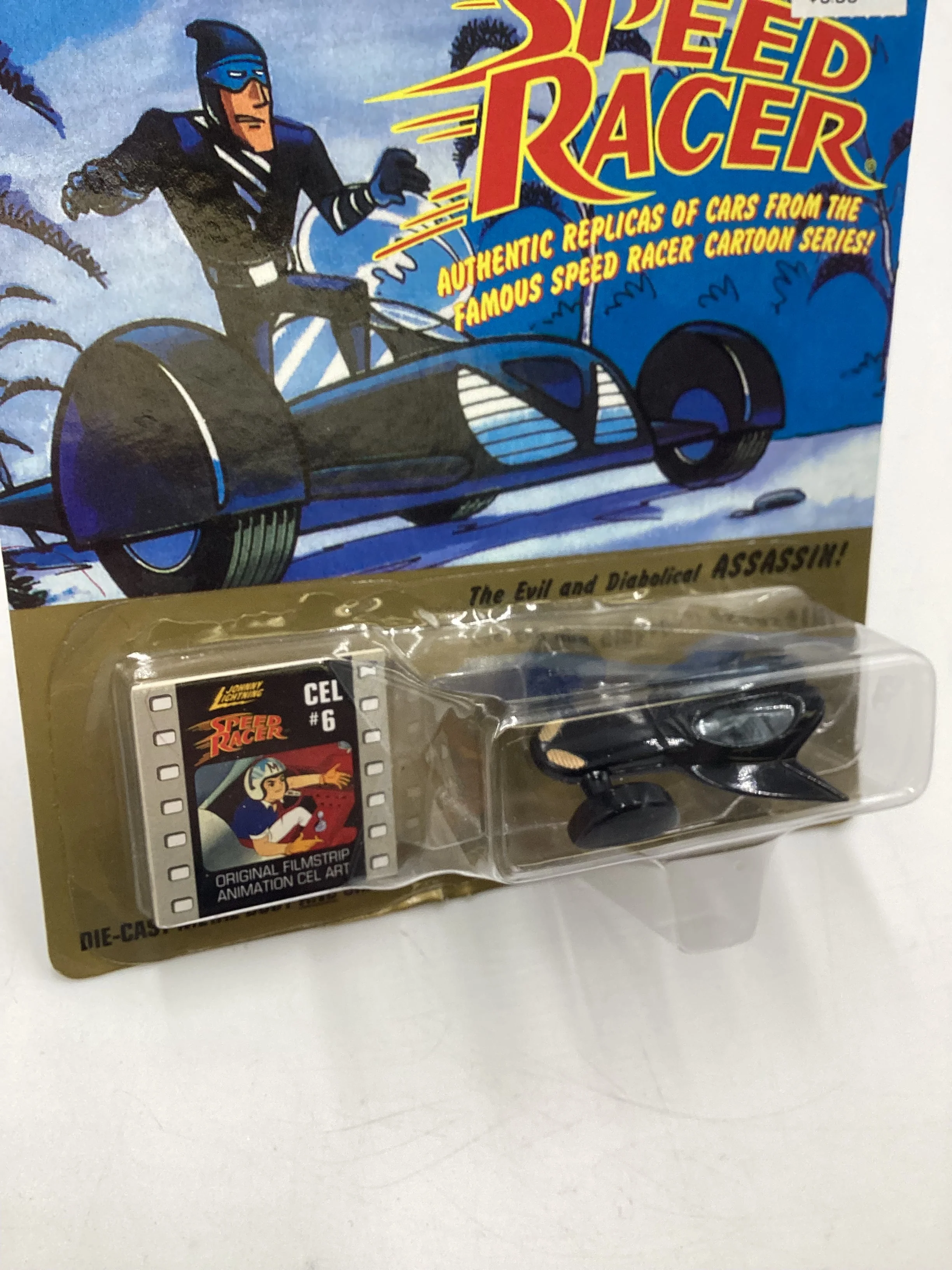 Johnny Lightning Speed Racer CEL #6 The Assassin Black/Gray 186A - Image 7