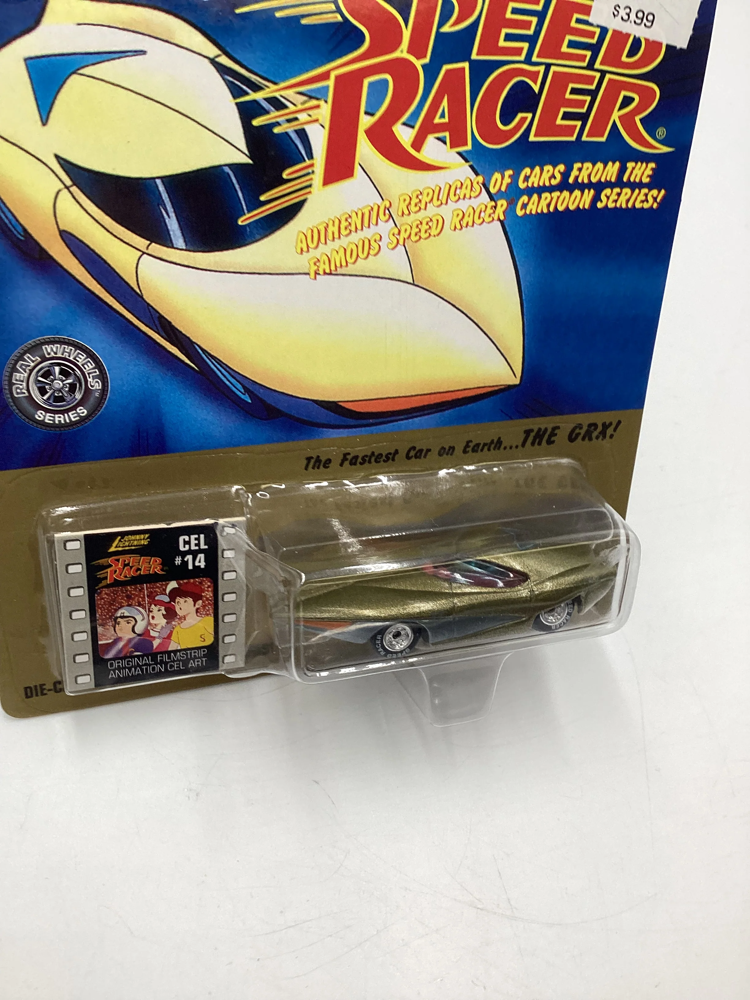 Johnny Lightning Speed Racer CEL #14 GRX The Fastest Car Gold 186A - Image 5