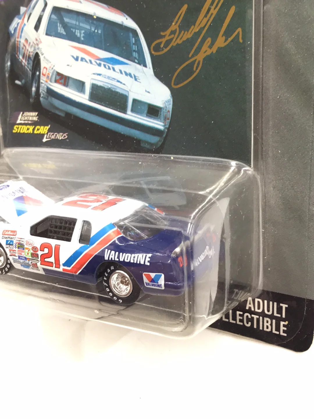 Johnny lightning Stock Car Legends #21 Buddy Baker Ford Thunderbird 210G - Image 4