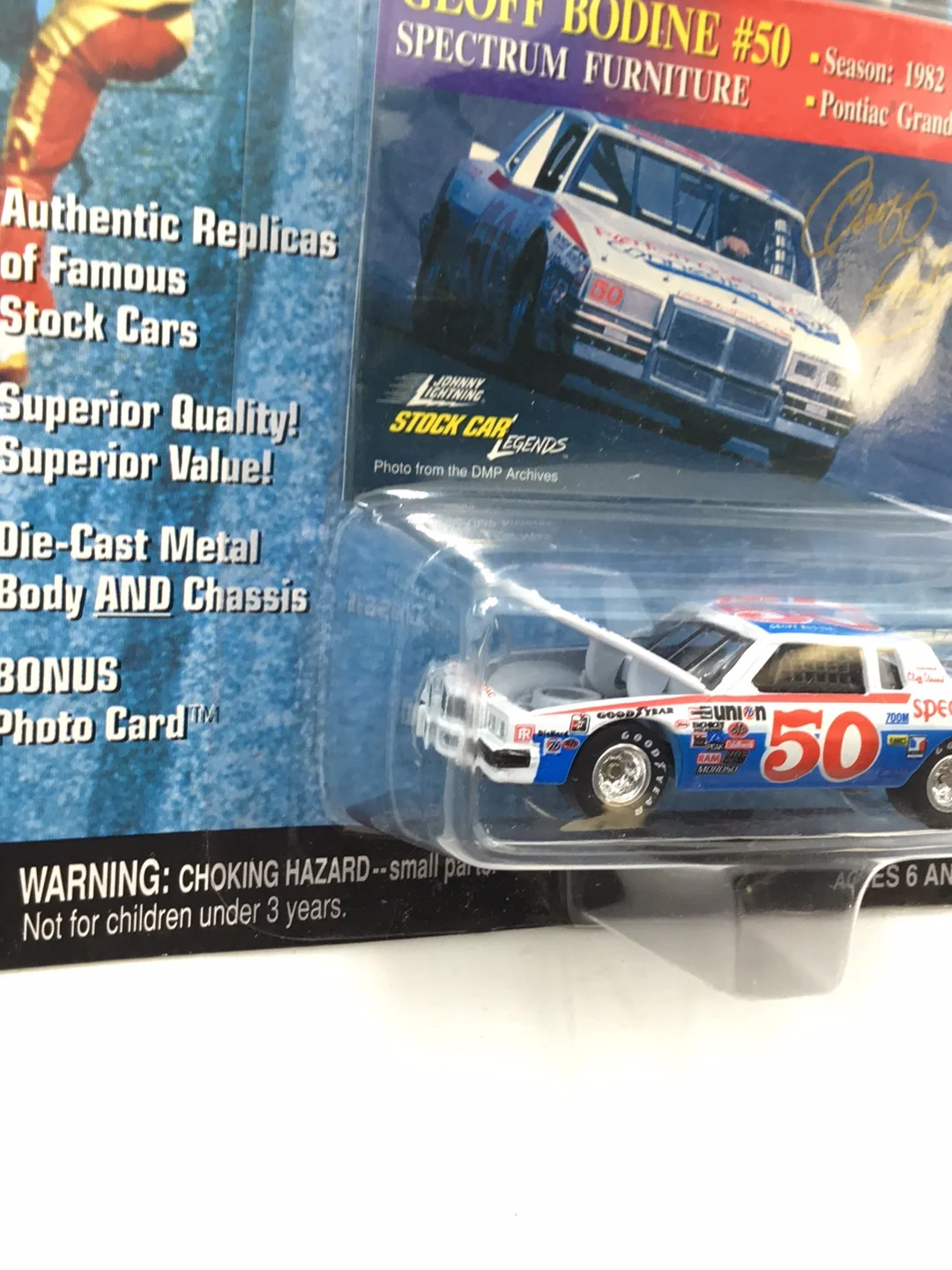 Johnny lightning Stock Car Legends #50 Geoff Bodine Pontiac Grand Prix PP1 - Image 3
